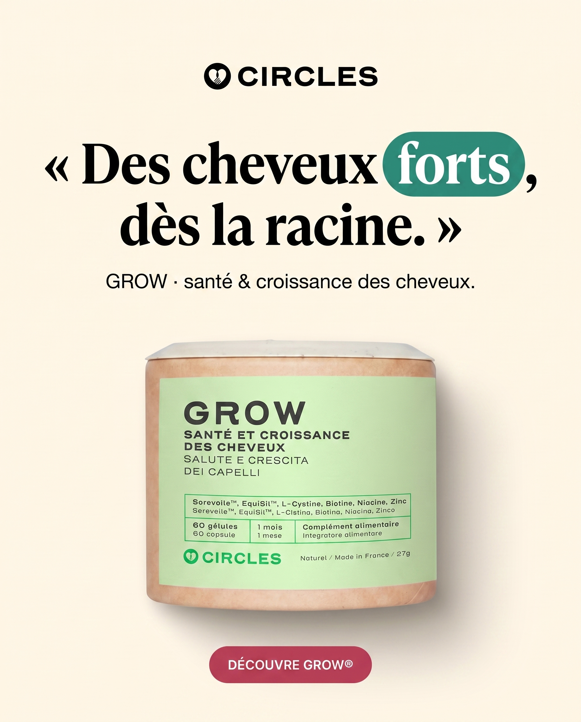 Circles Facebook ad