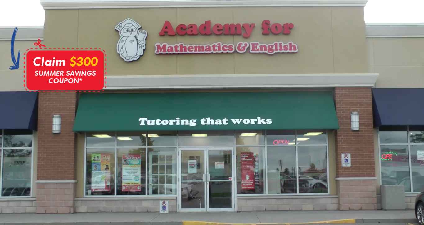 Academy for Mathematics & English - Hamilton Facebook ad