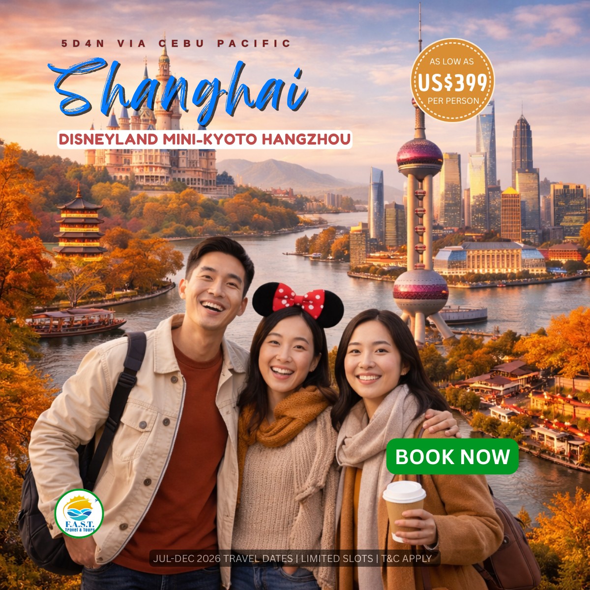 FAST Travel and Tours Facebook ad: PROMO ALERT