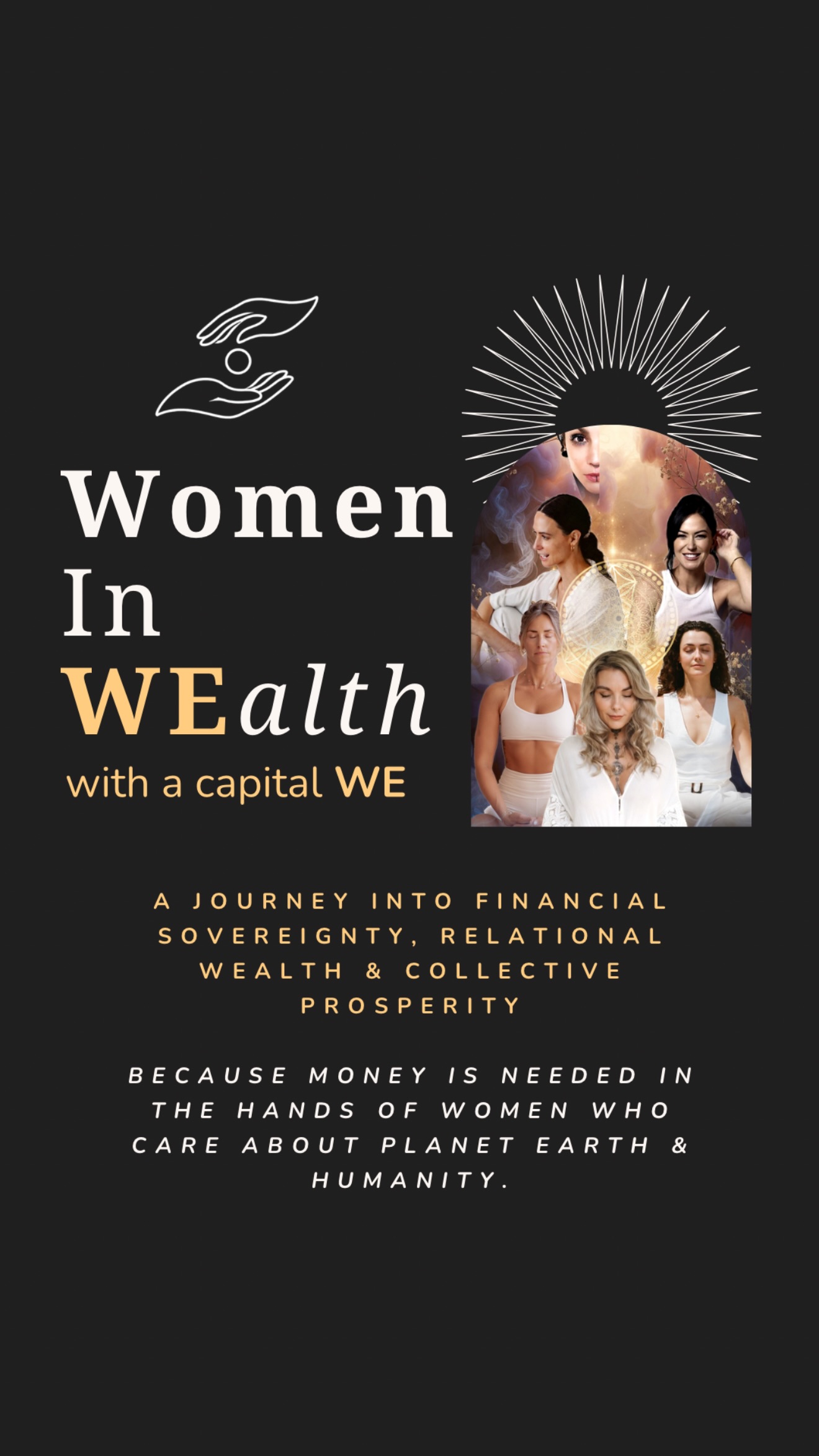 ookushana Facebook ad: Women In WEalth - with a capital WE