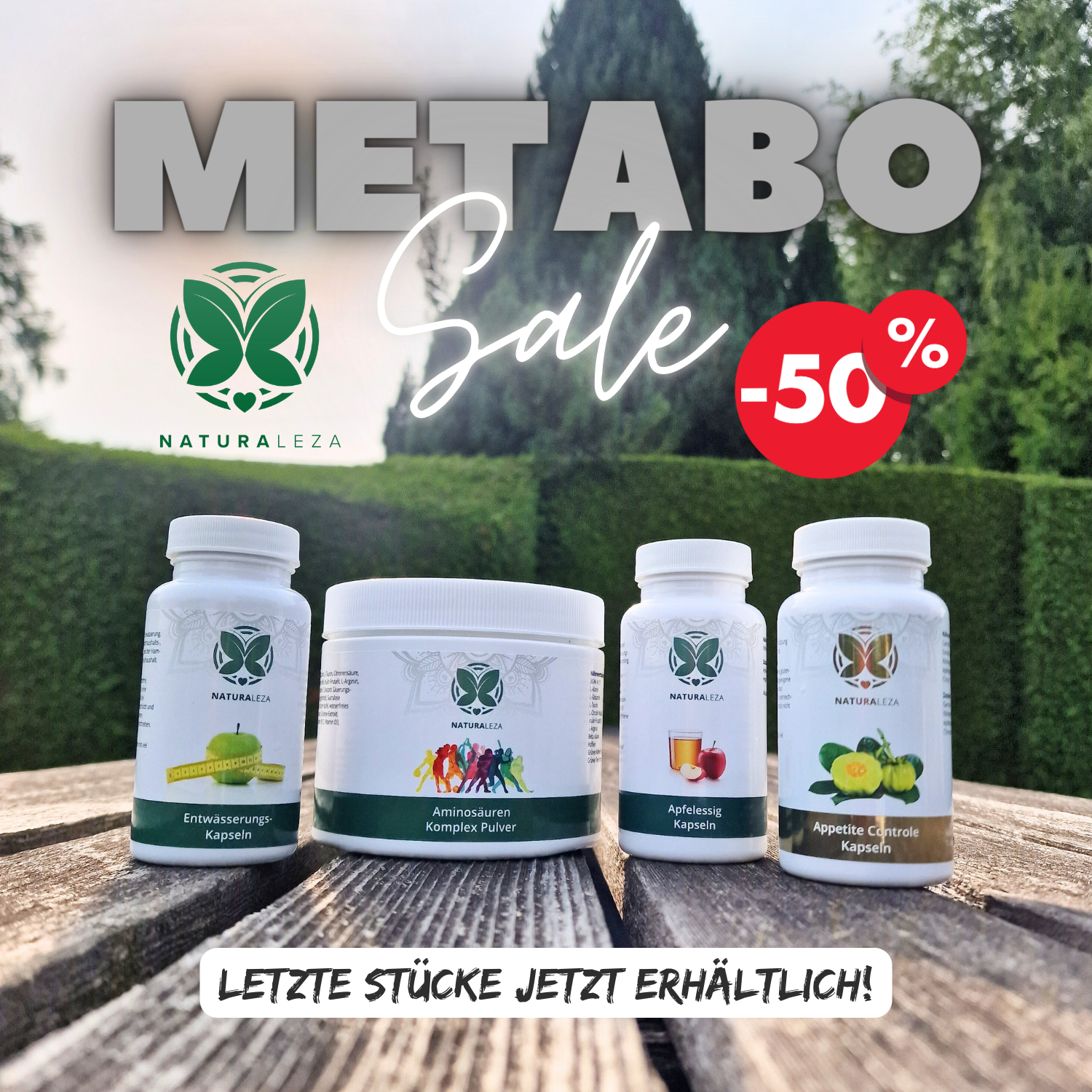 Naturaleza Naturprodukte Facebook ad: Metabo-Burn von Naturaleza