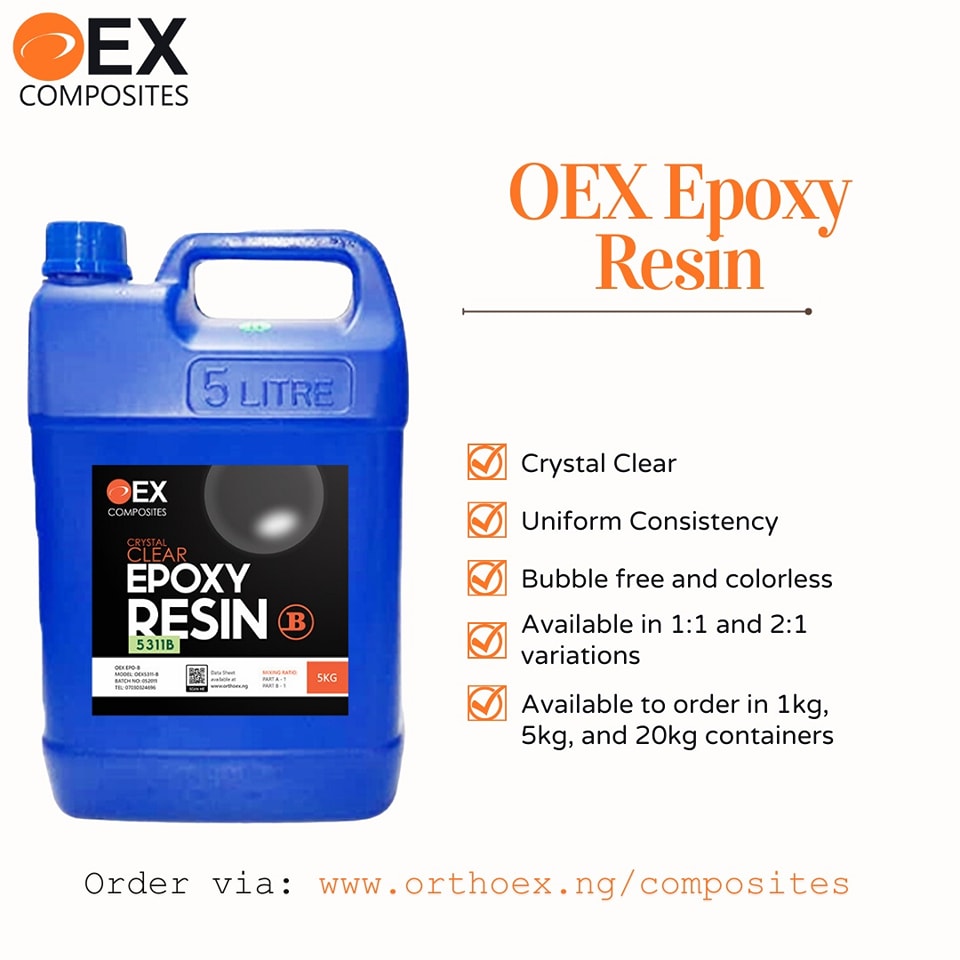 OEX Composite Facebook ad: Have you tried out our epoxy resin?