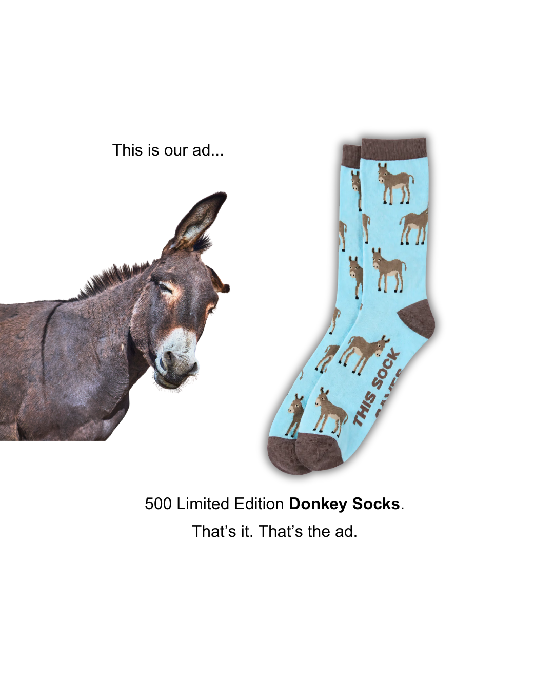 Sydney Sock Project Facebook ad