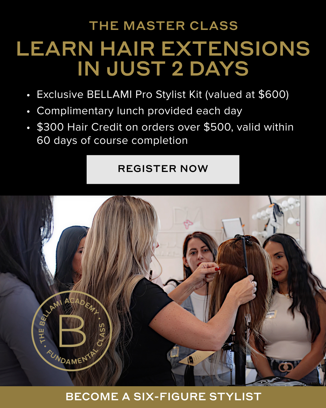 Bellami Hair Pro Facebook ad