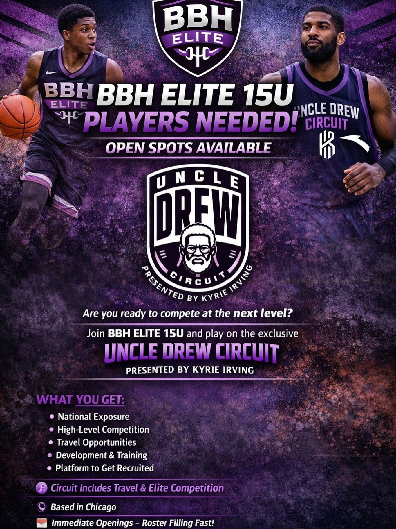 bbh.sportsgroup Facebook ad: We still have open spots for our 15U…