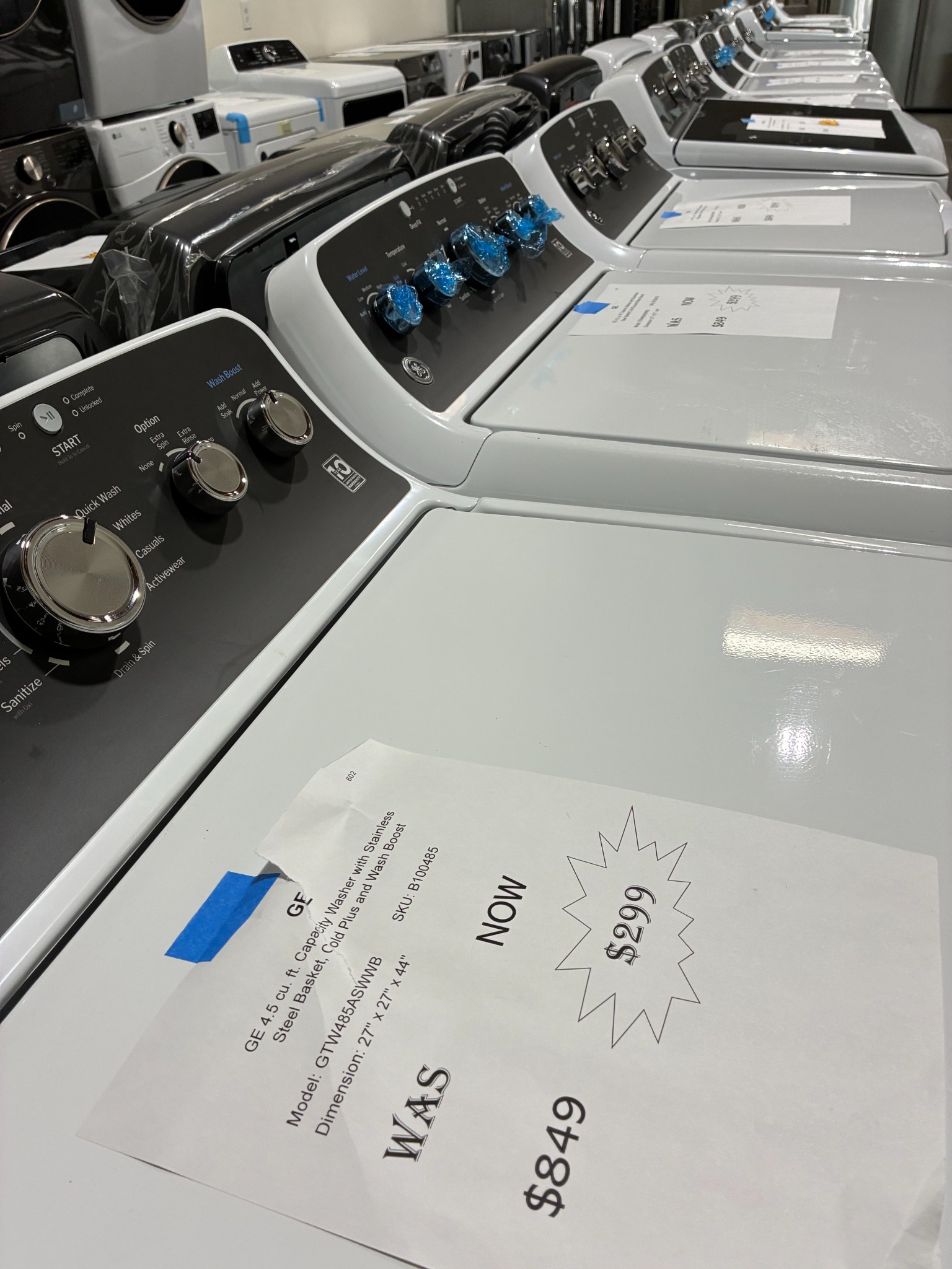 Appliances Today Facebook ad: Need a Washer & Dryer Today?