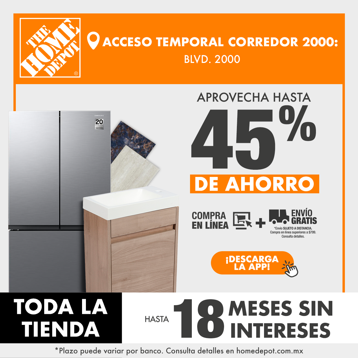 The Home Depot México Facebook ad
