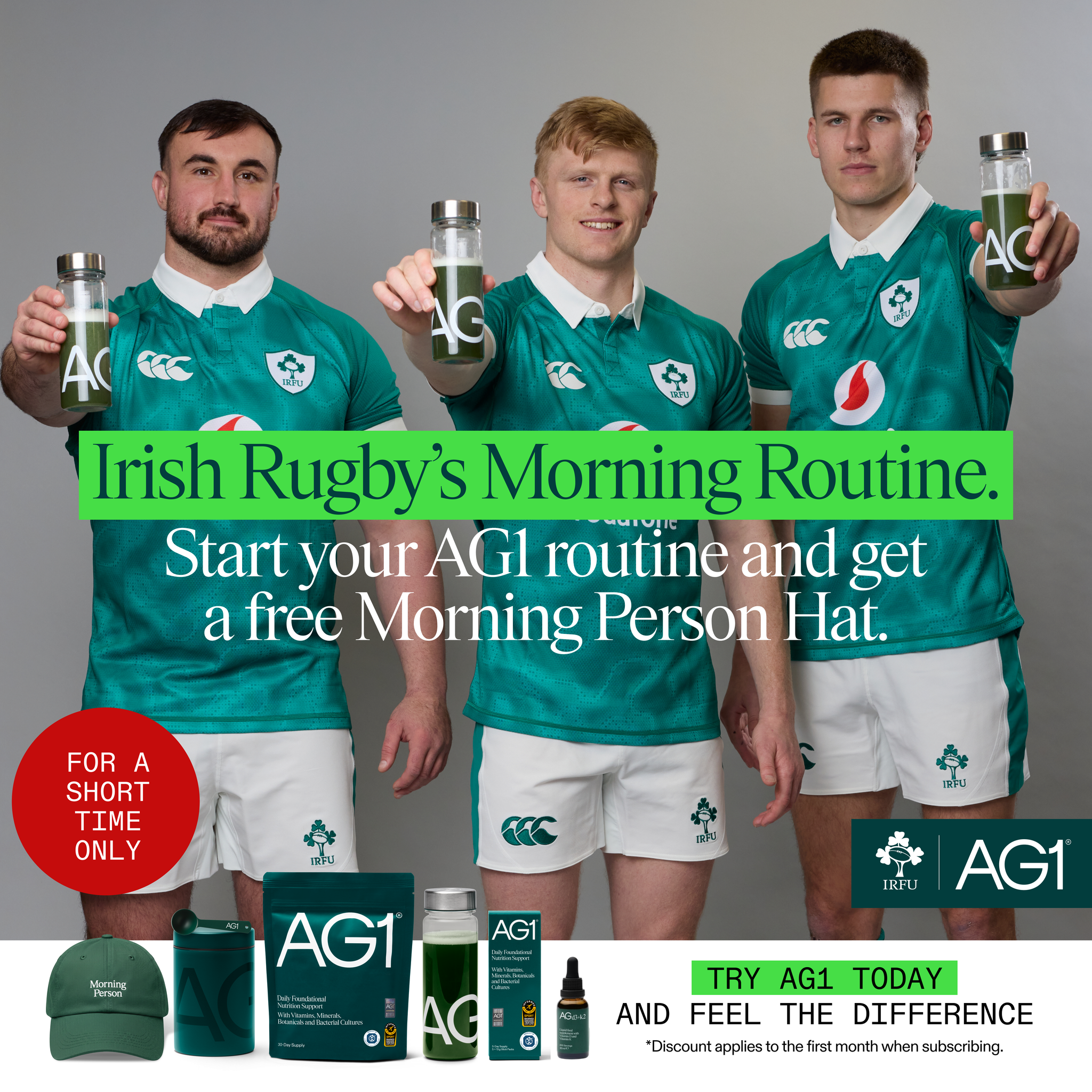 AG1 by Athletic Greens Facebook ad
