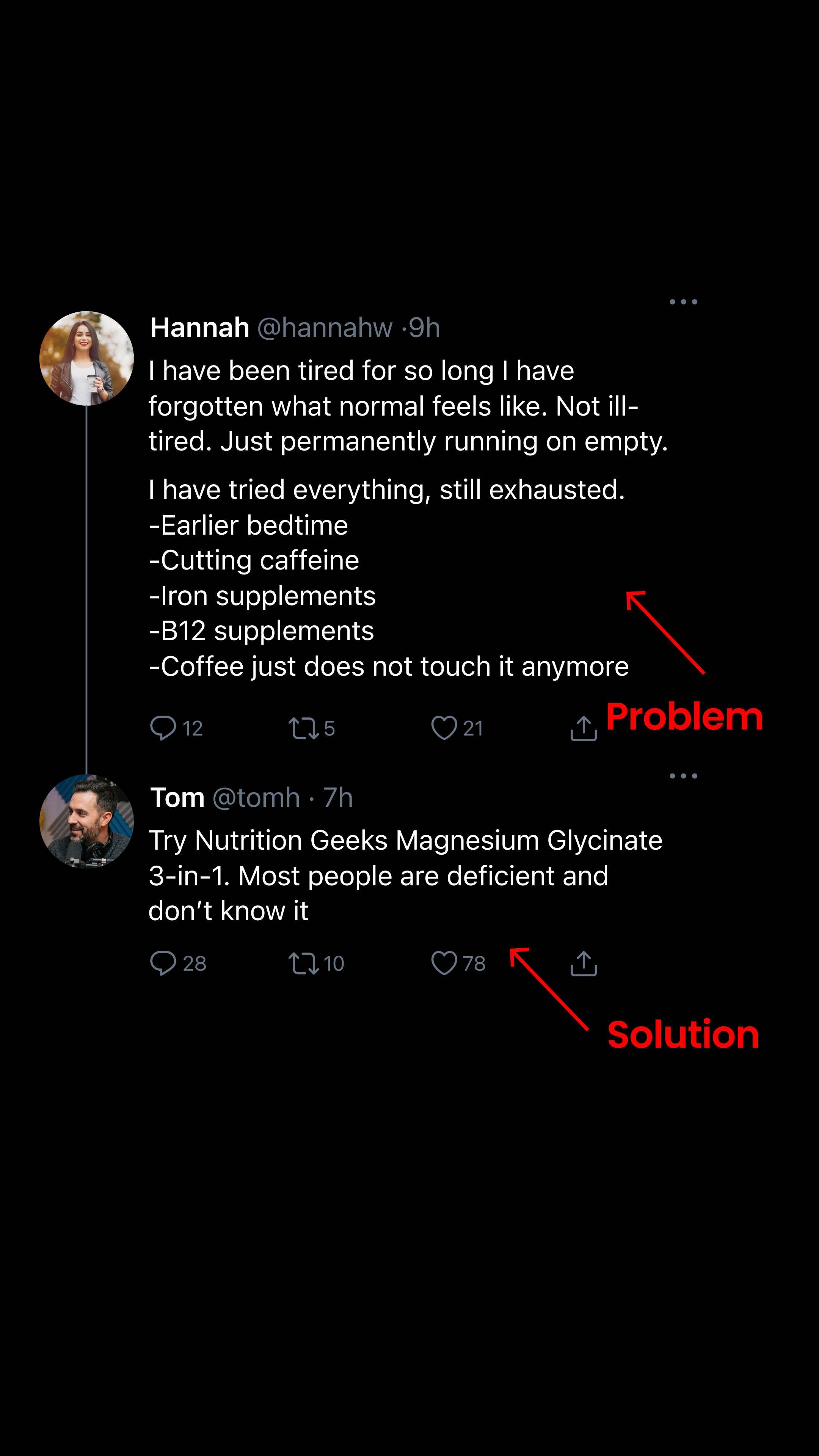Nutrition Geeks Facebook ad