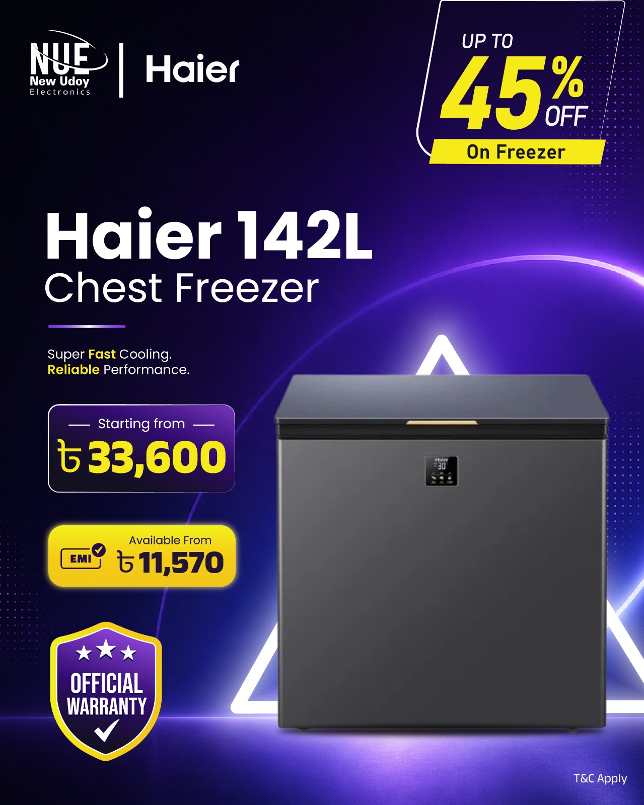 New Udoy Electronics Facebook ad