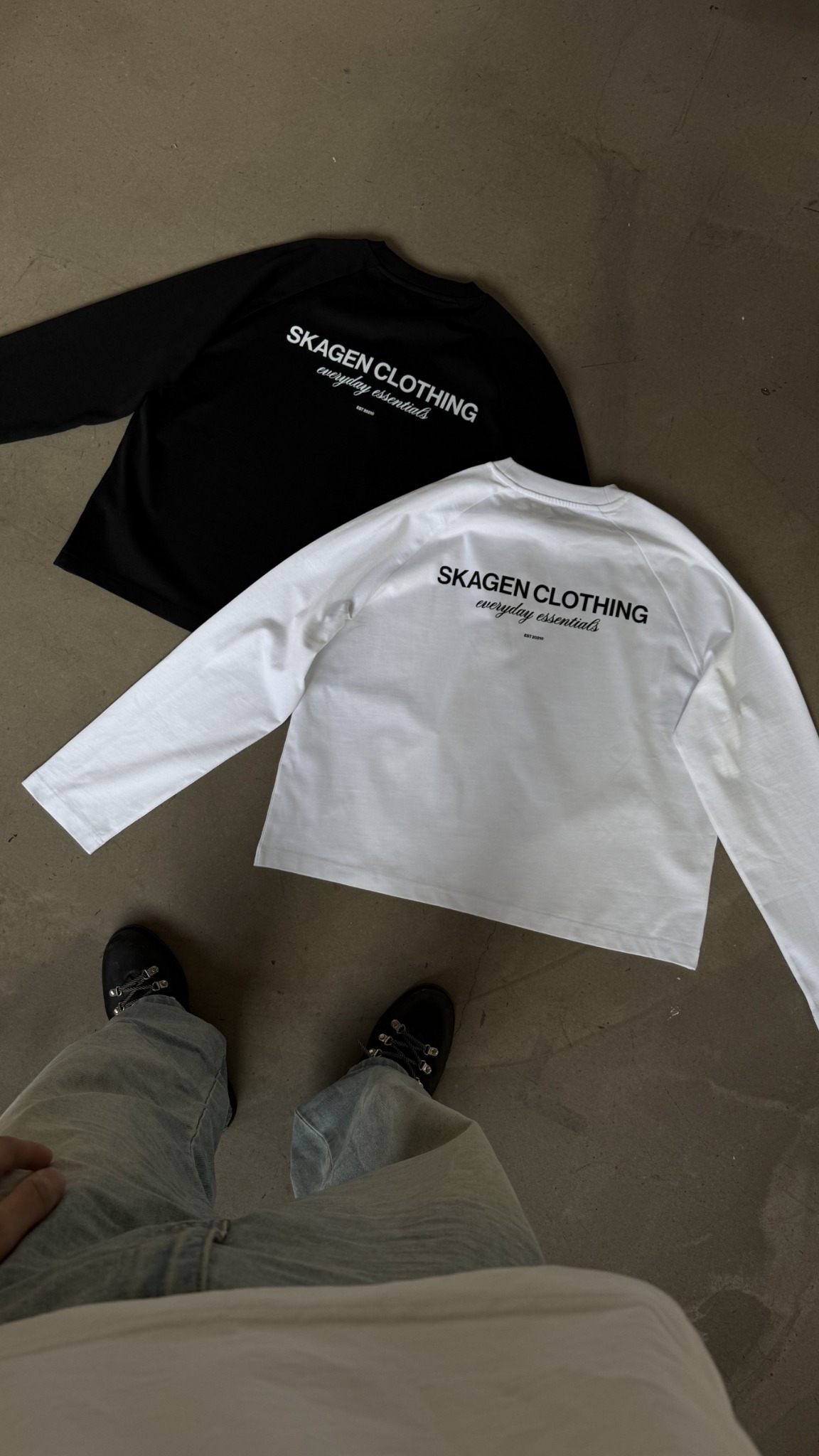 Skagen Clothing Facebook ad: The Essential Drop | Shop now