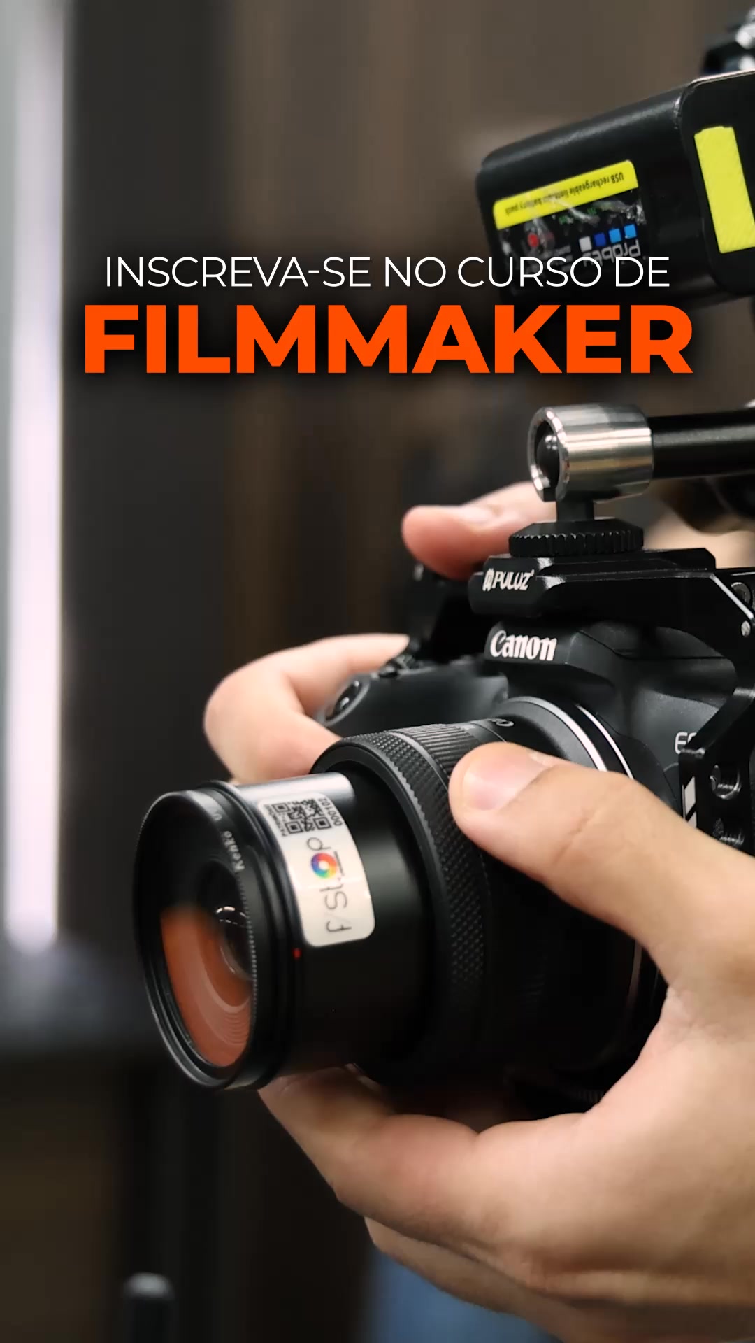 FSTOP Escola de Fotografia e Audiovisual - São José dos Campos Facebook ad: Quer aprender a produzir vídeos com qualidade profissional?