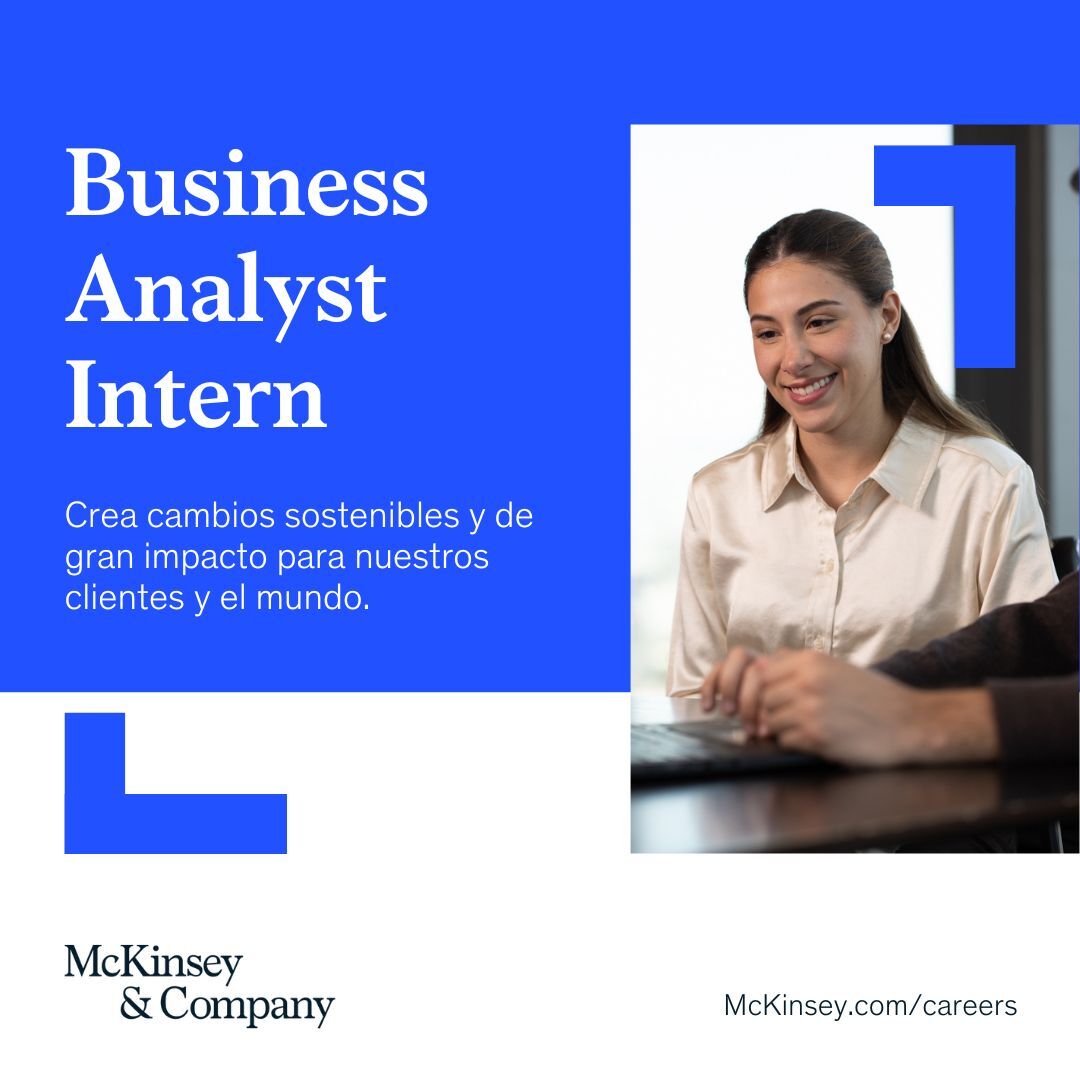 McKinsey & Company Hispanoamérica Facebook ad: ¡Impulsa tu carrera con McKinsey!