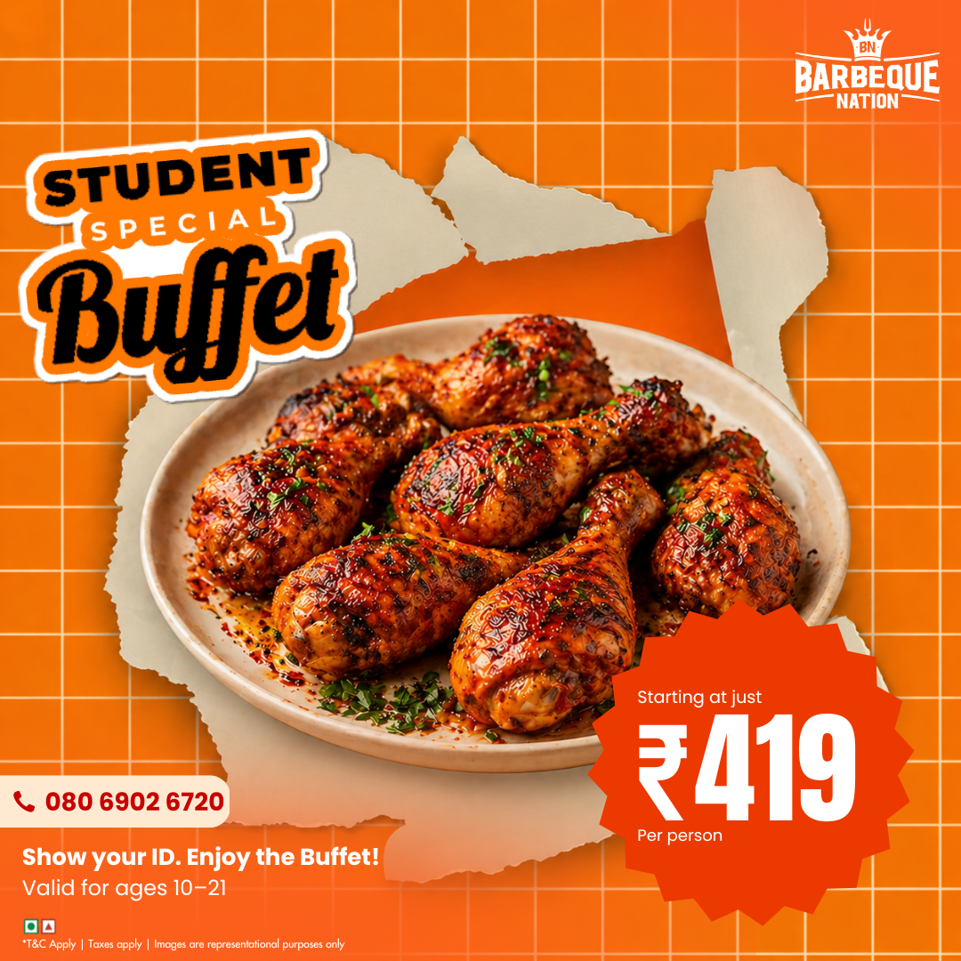 Barbeque Nation Facebook ad