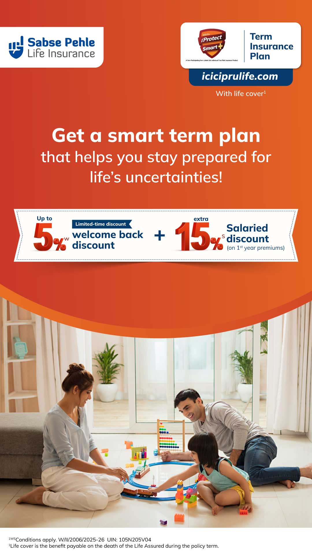 ICICI Prudential Life Insurance Facebook ad