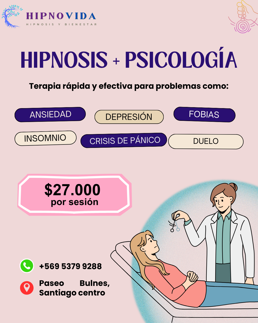 Centro Hibi - Hipnoterapia Facebook ad: HipnoVida - Hipnoterapia