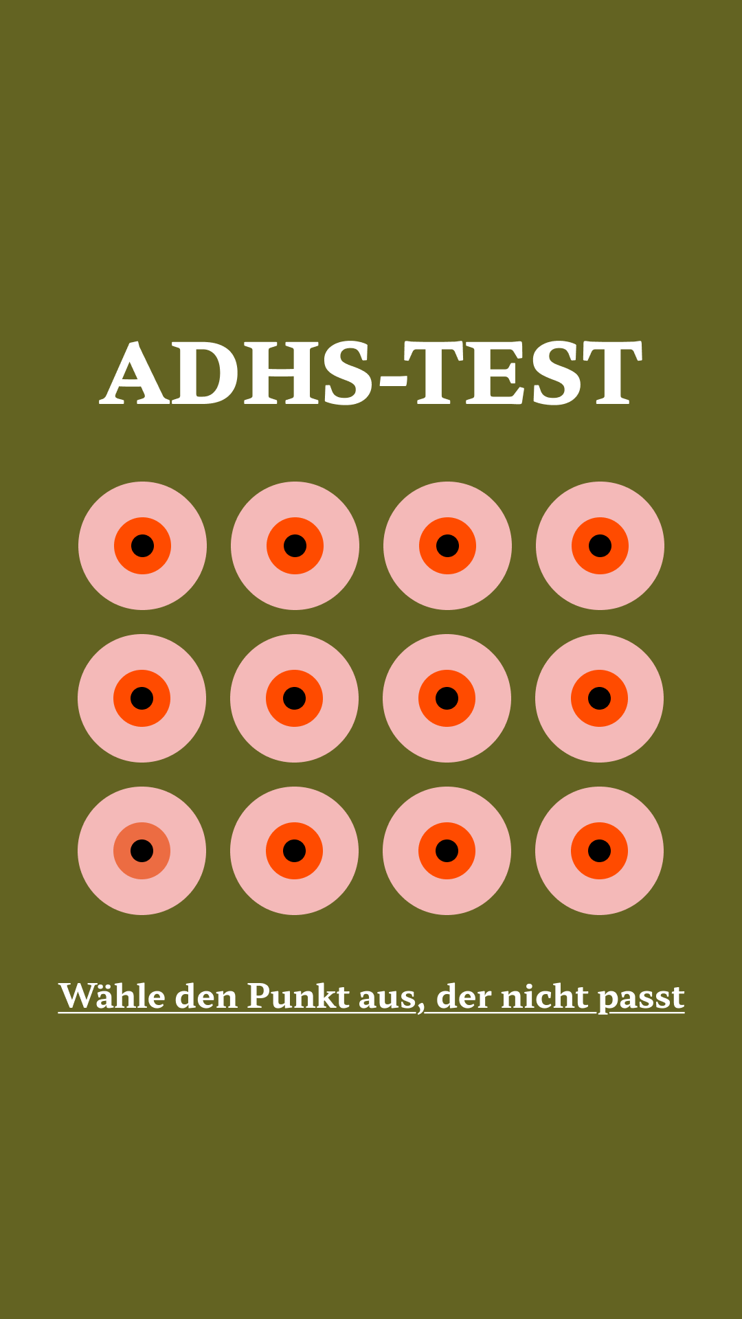 International IQ test Facebook ad