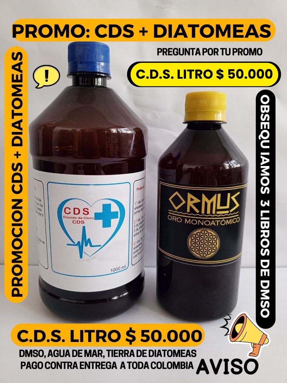 Clínica del Dolor Facebook ad: 2 litros-Cds $100.000 Obsequio 125 Gr. de Tierra de…