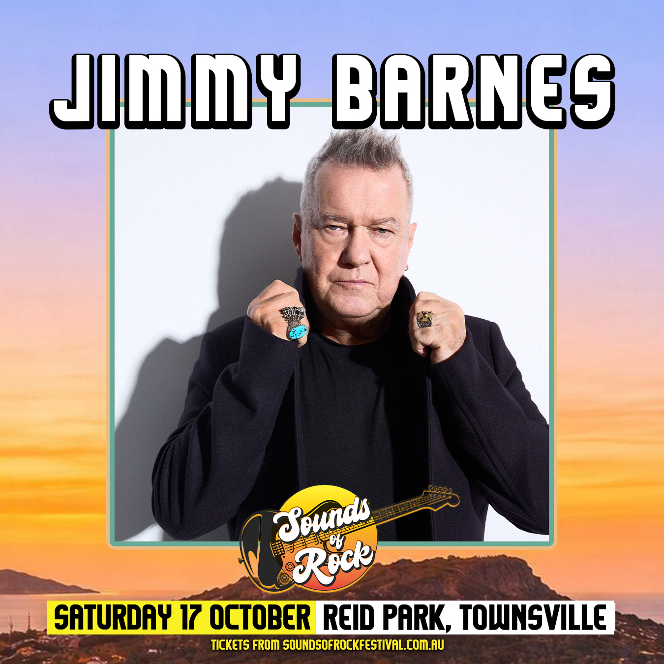 Sounds of Rock Music Festival Facebook ad: Townsville! Are you ready for Sounds of Rock