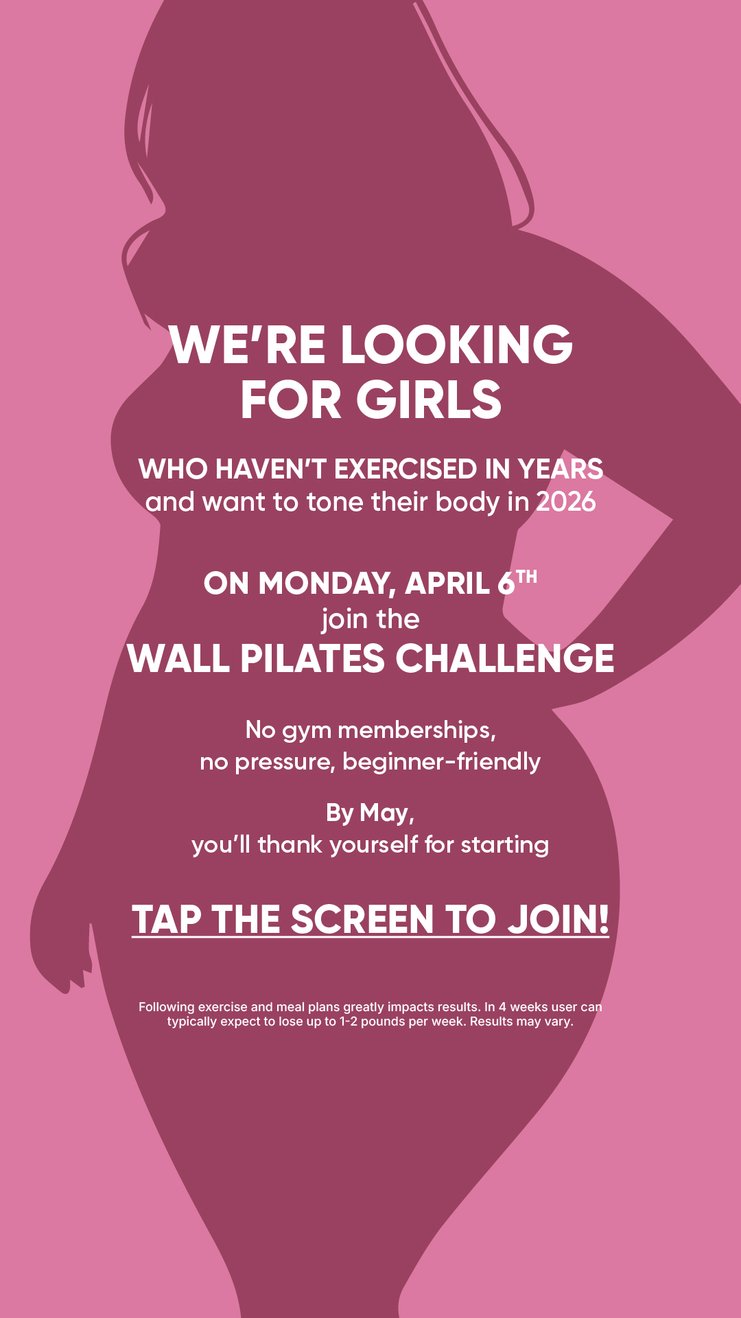Lessie Fitness Facebook ad