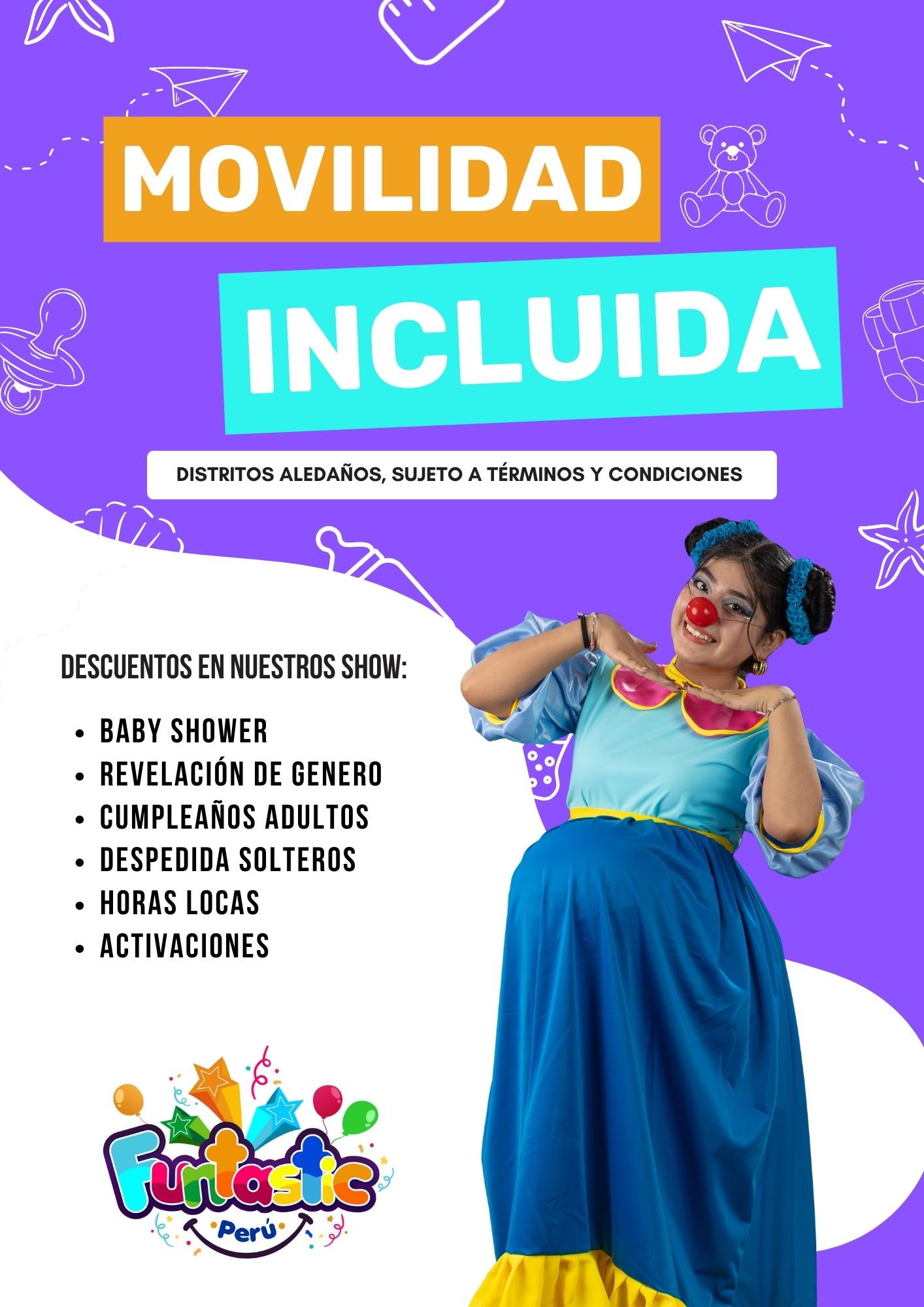 Funtastic Perú Facebook ad