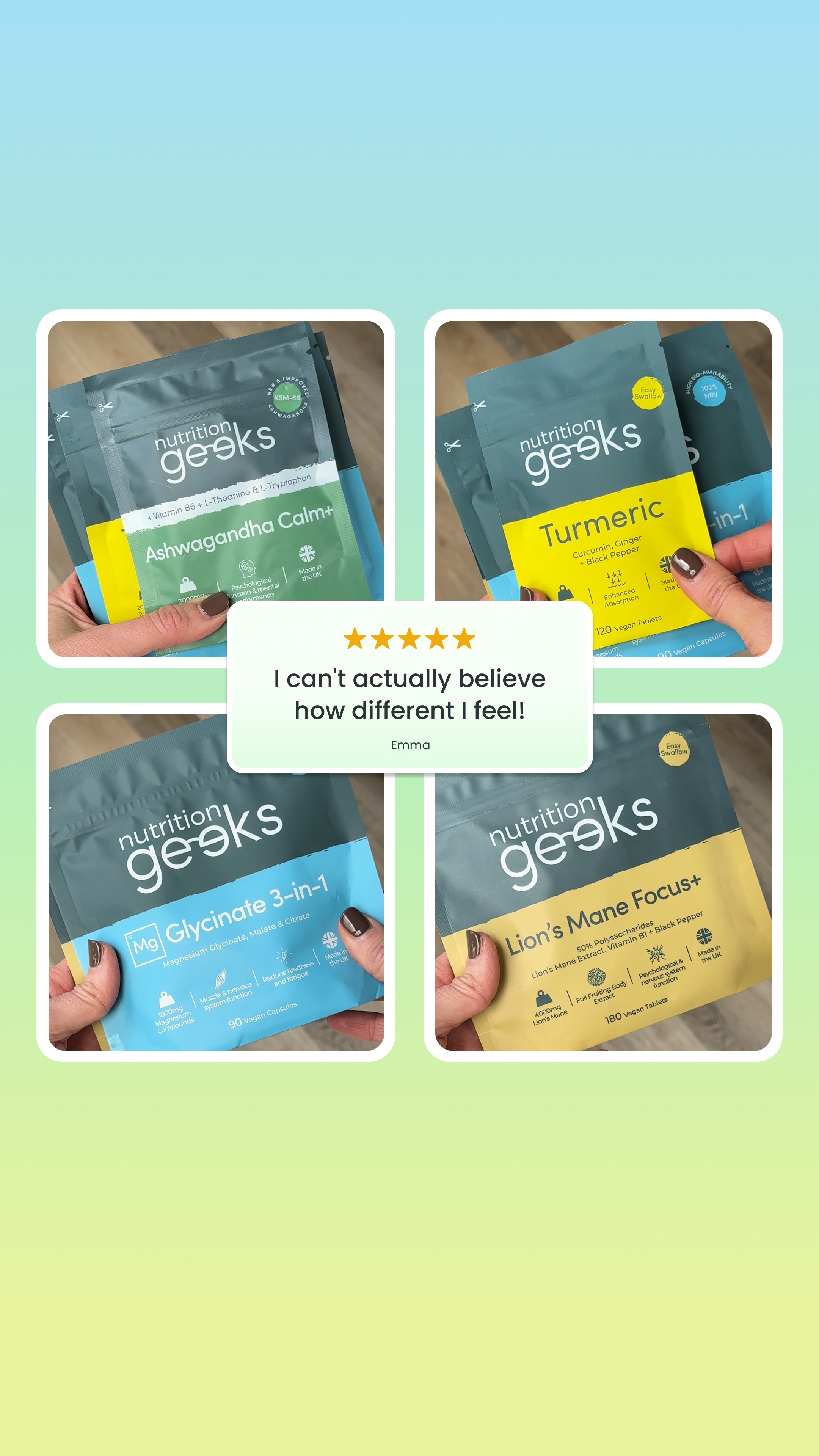 Nutrition Geeks Facebook ad