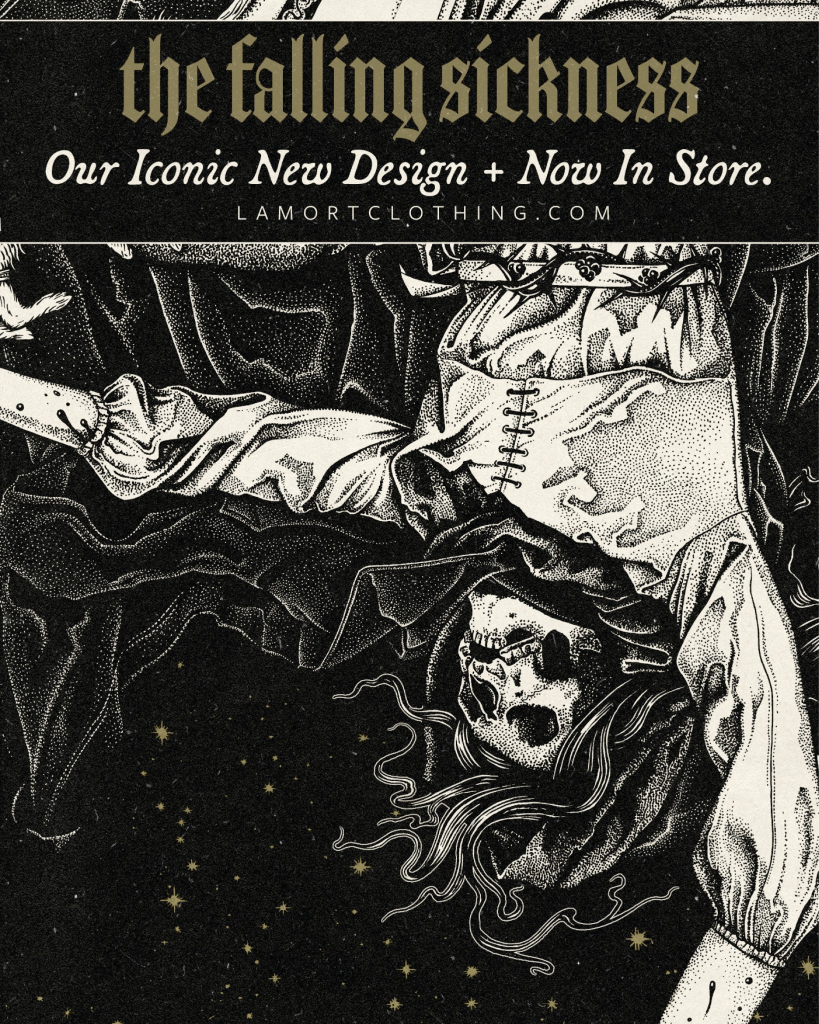 La Mort Clothing Facebook ad