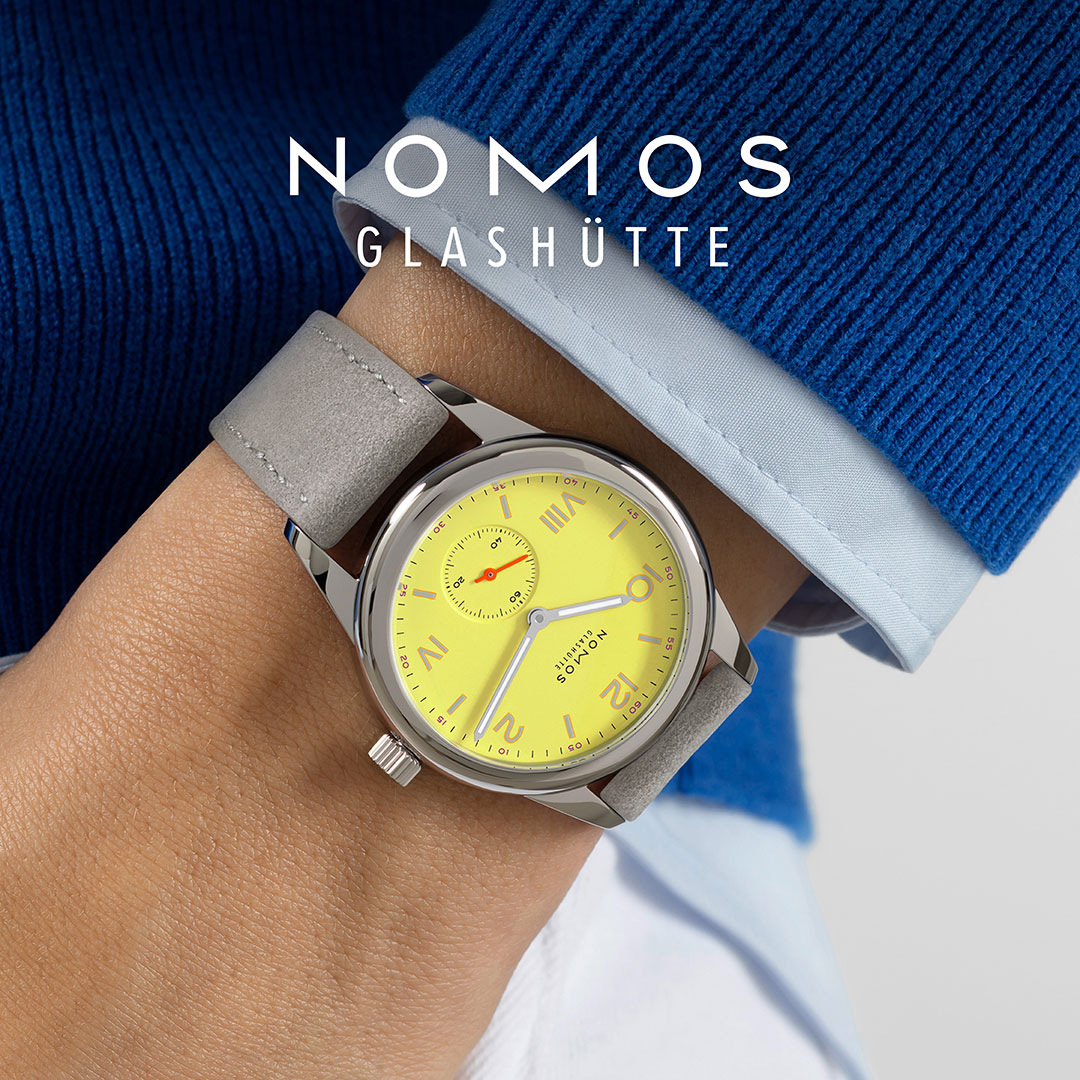 NOMOS Glashütte Facebook ad: Style statement for the wrist