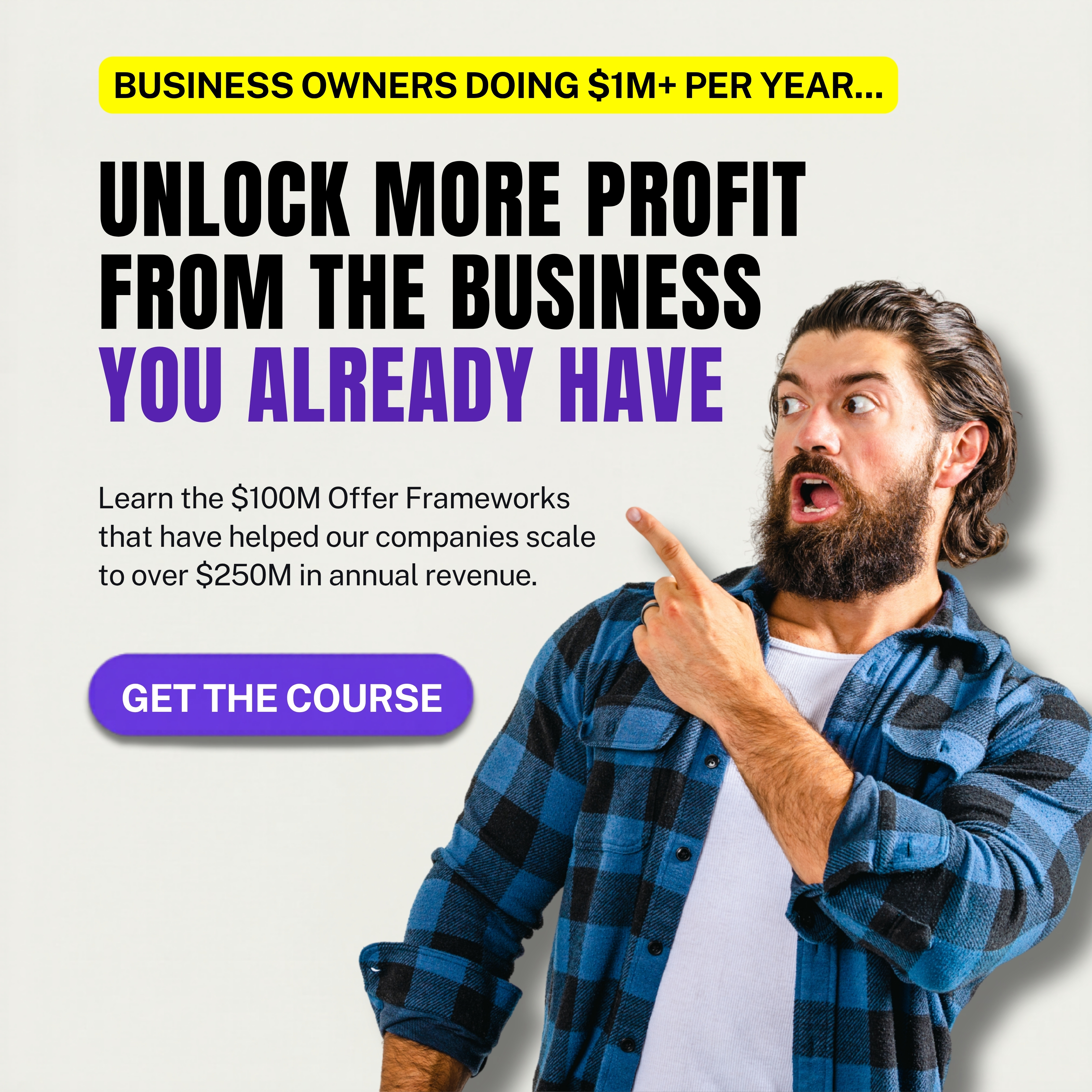 Alex Hormozi Facebook ad