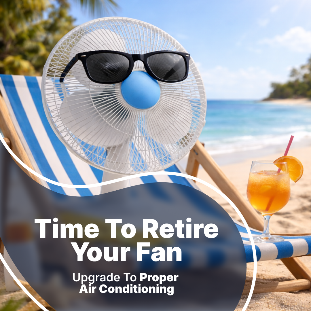 Secker & Sons Norwich Ltd Facebook ad: Upgrade From Portable Fans