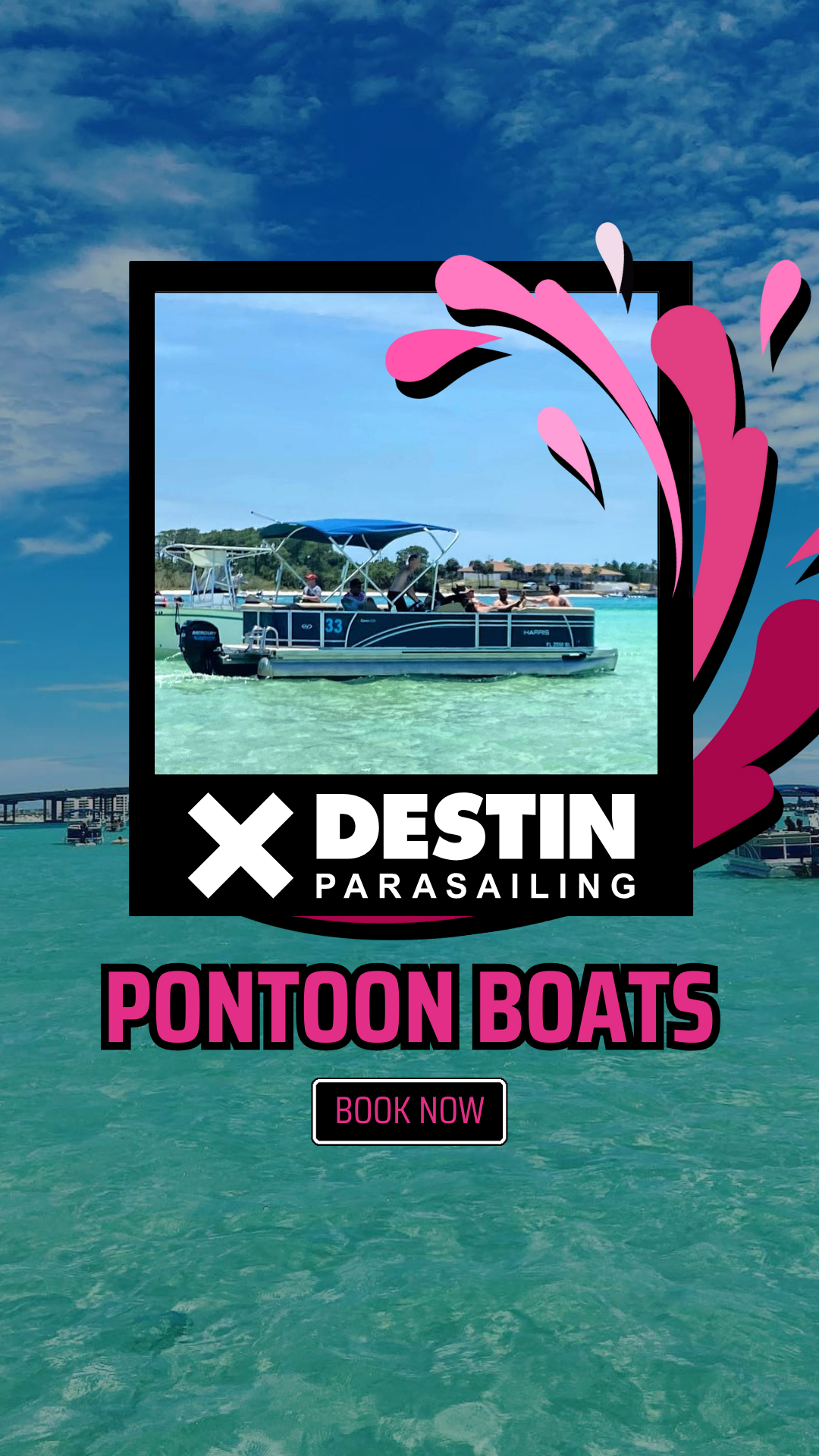 Destin Parasailing Facebook ad