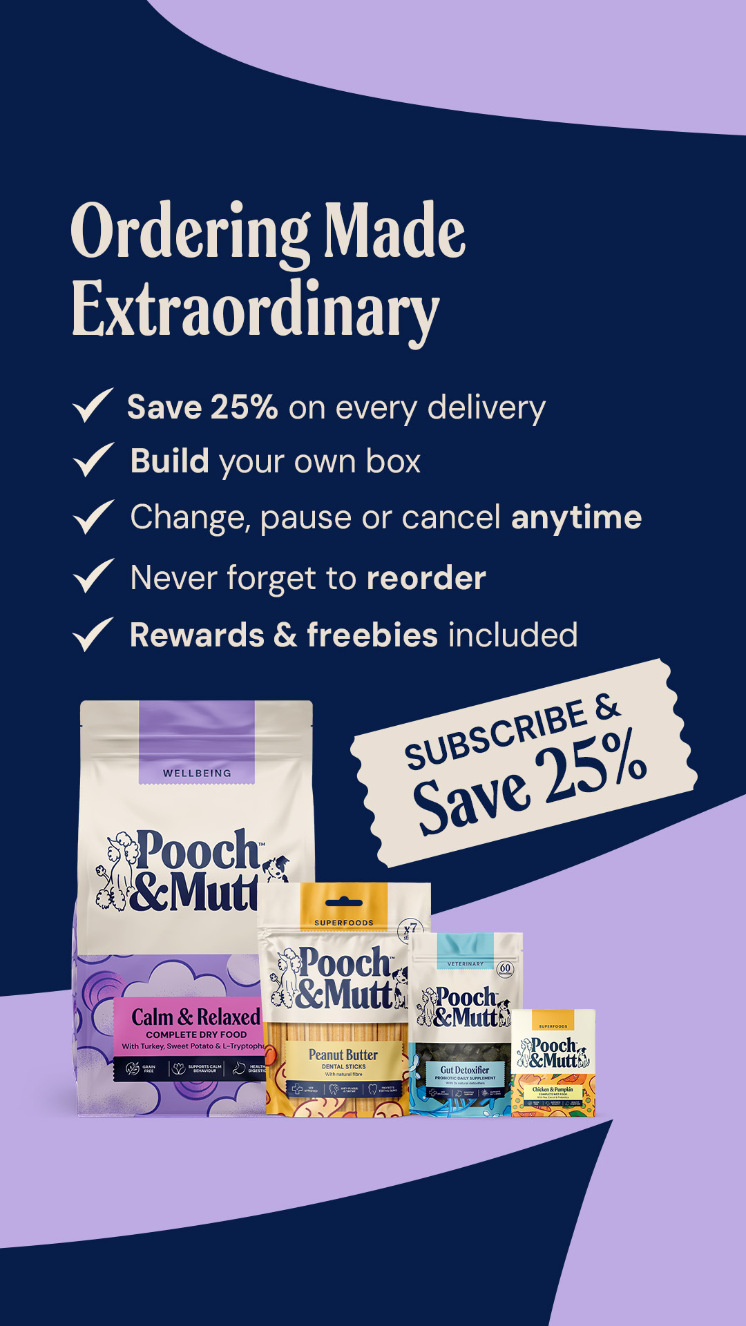 Pooch & Mutt Facebook ad from Aug 25, 2026