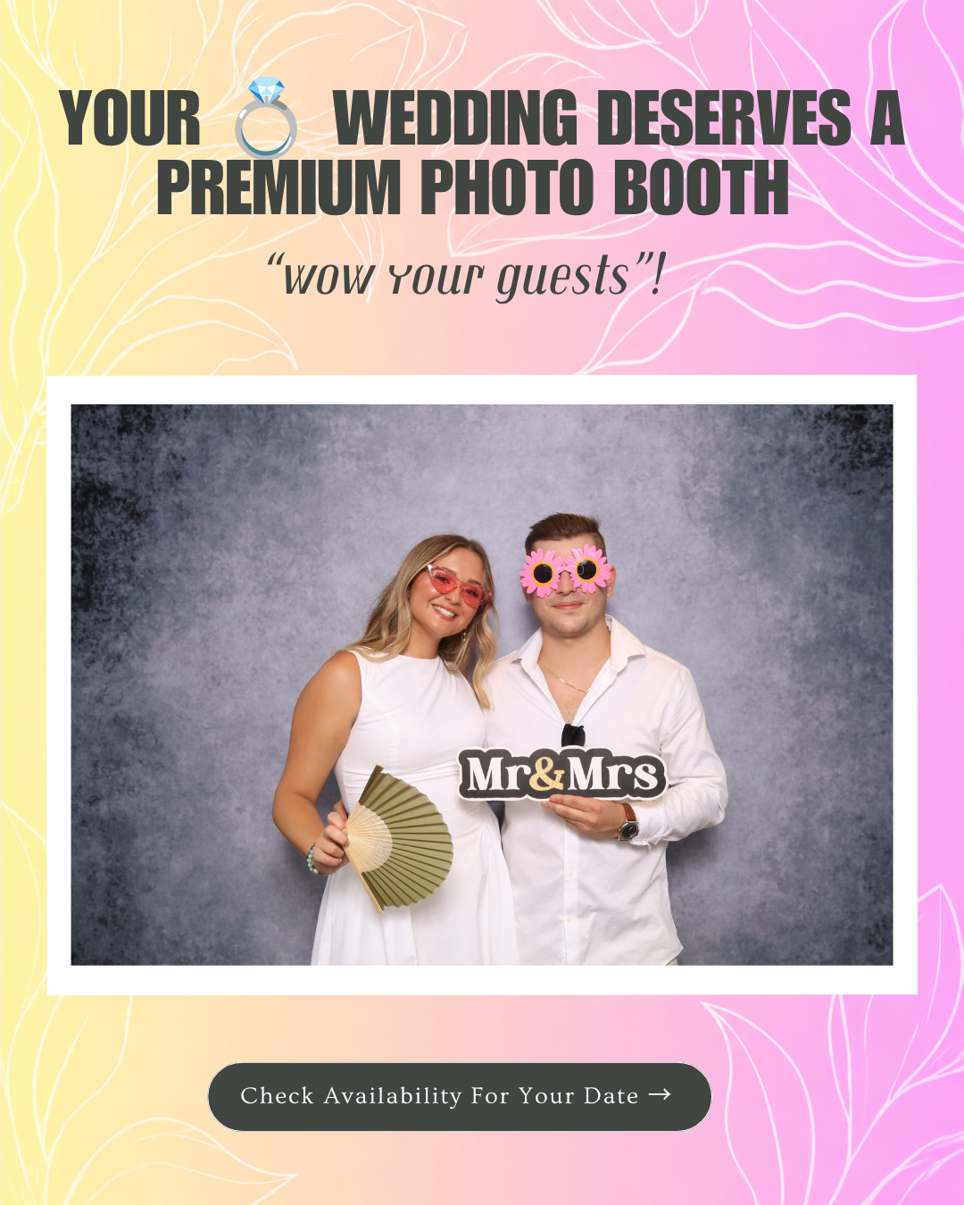 Divine Reflections Photo Booth Company Facebook ad