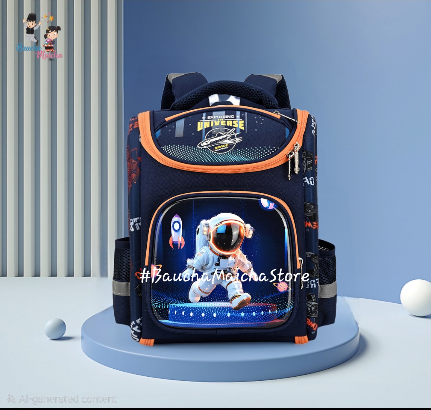 Baucha Maicha Store - Kids and Baby Products Facebook ad: From classroom to playground, carry it all.
