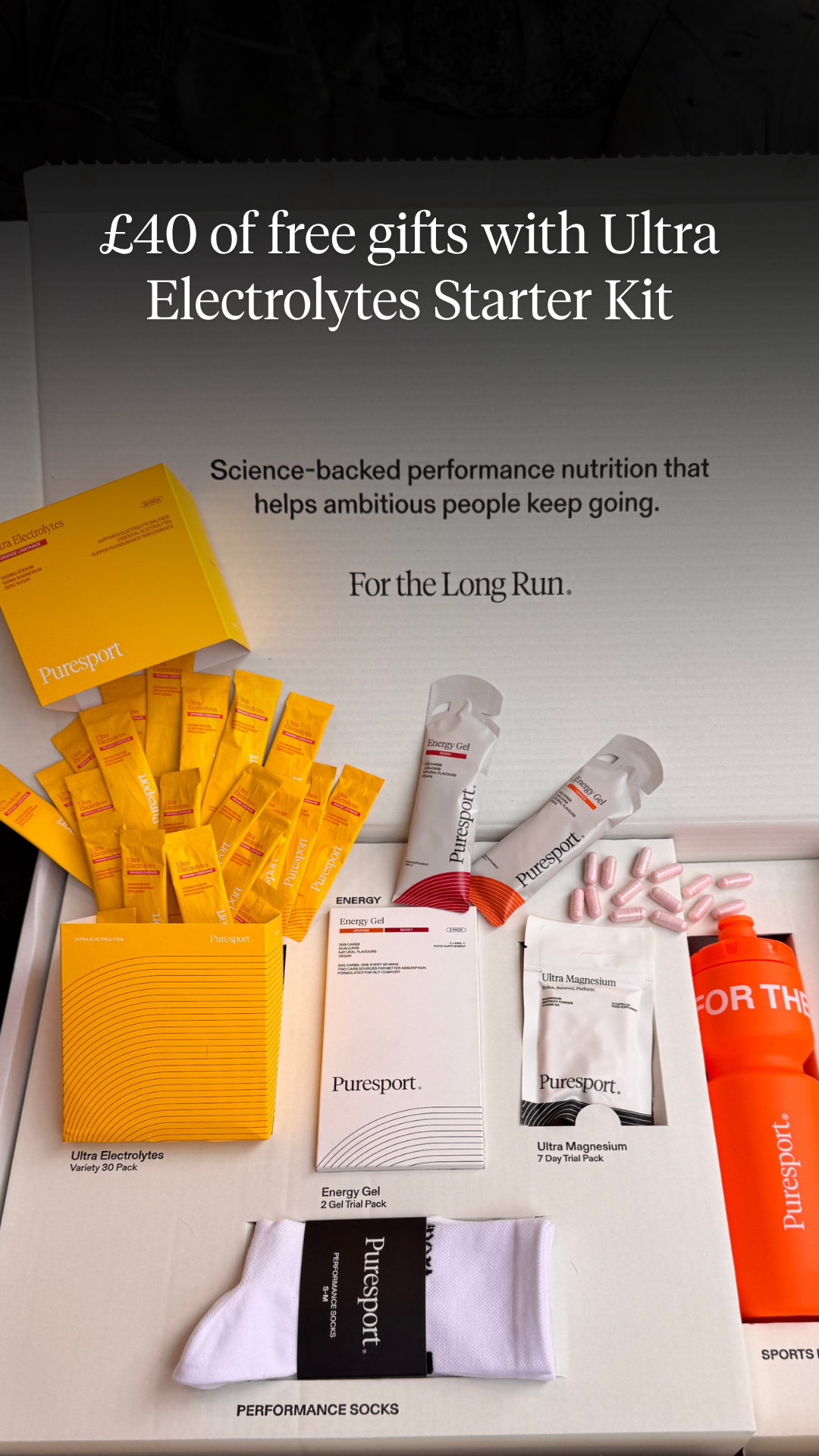 Puresport Facebook ad