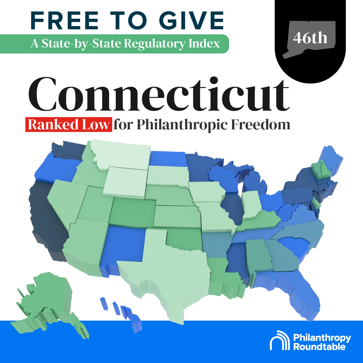Philanthropy Roundtable Facebook ad: Free to Give: A State-by-State Regulatory Index