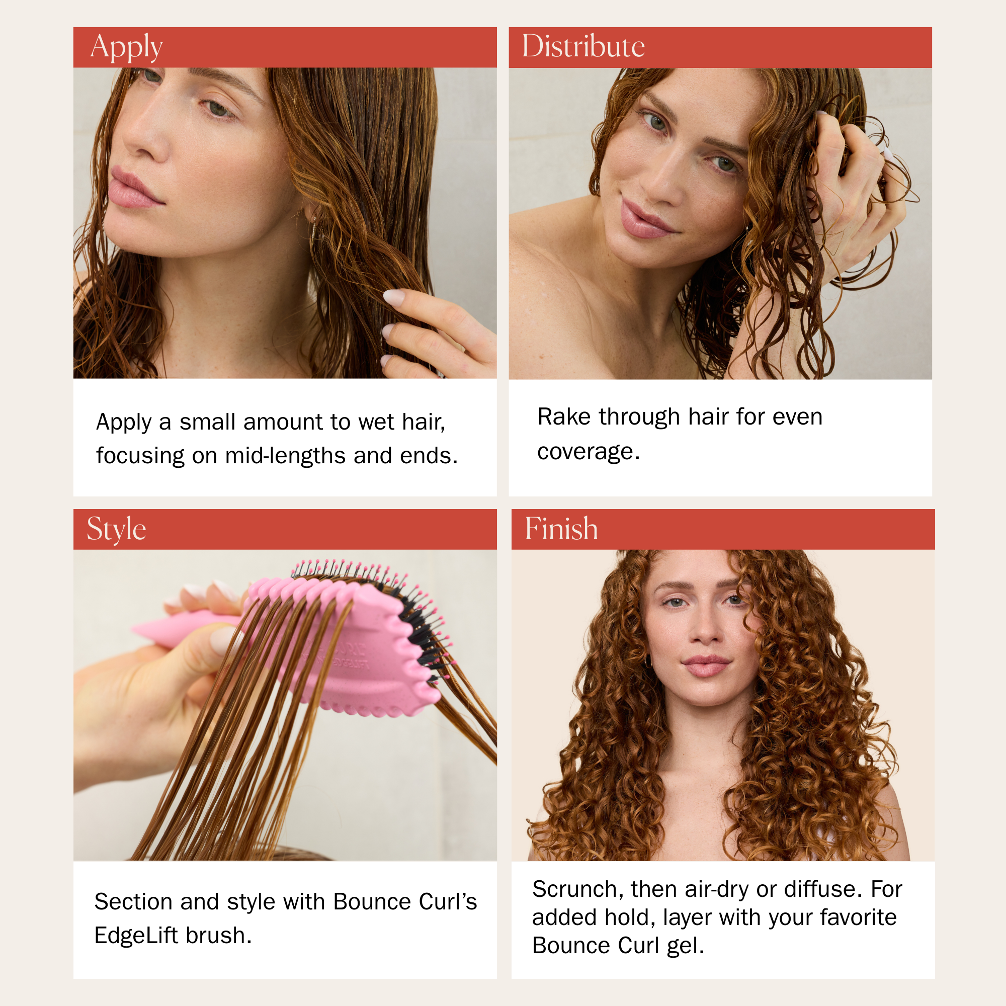 Bounce Curl Facebook ad