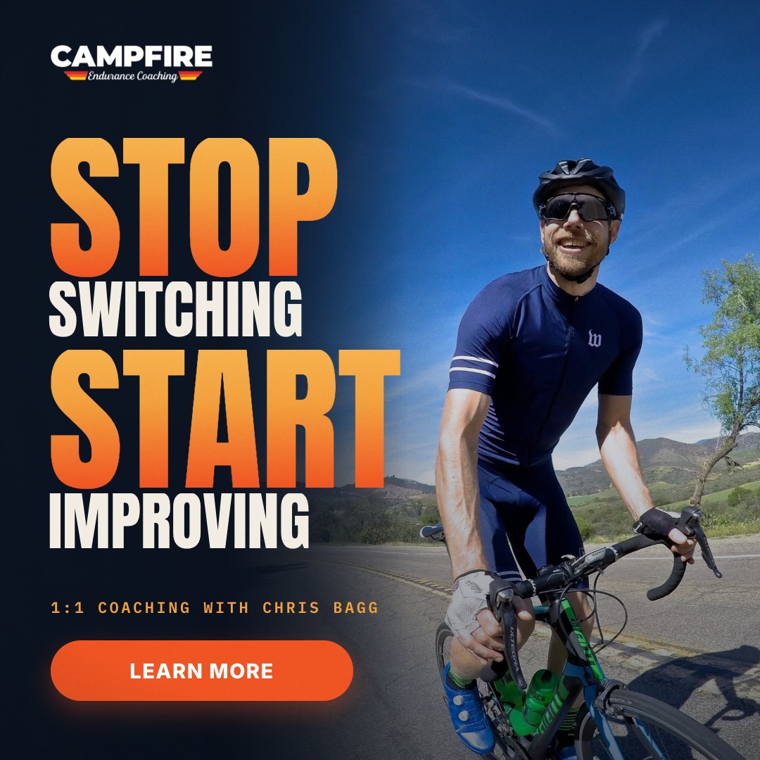 Campfire Endurance Coaching Facebook ad: The Coach You Keep