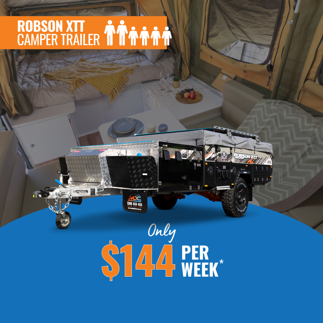 MDC Caravans and Campers Facebook ad: More family time.