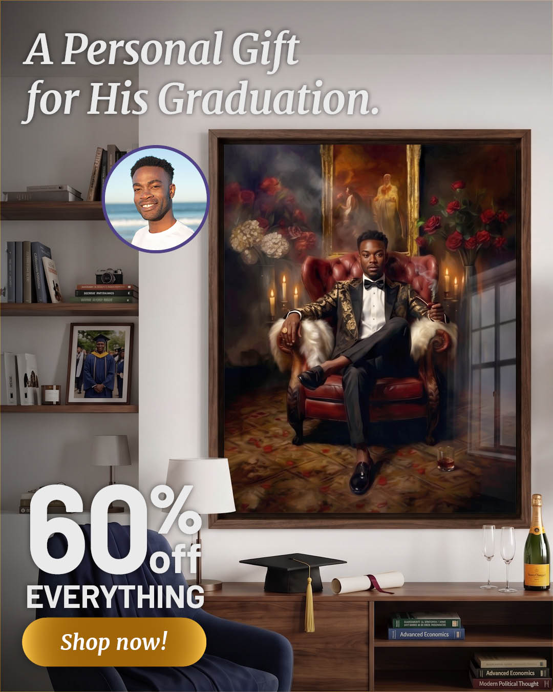 Turn Me Royal Facebook ad