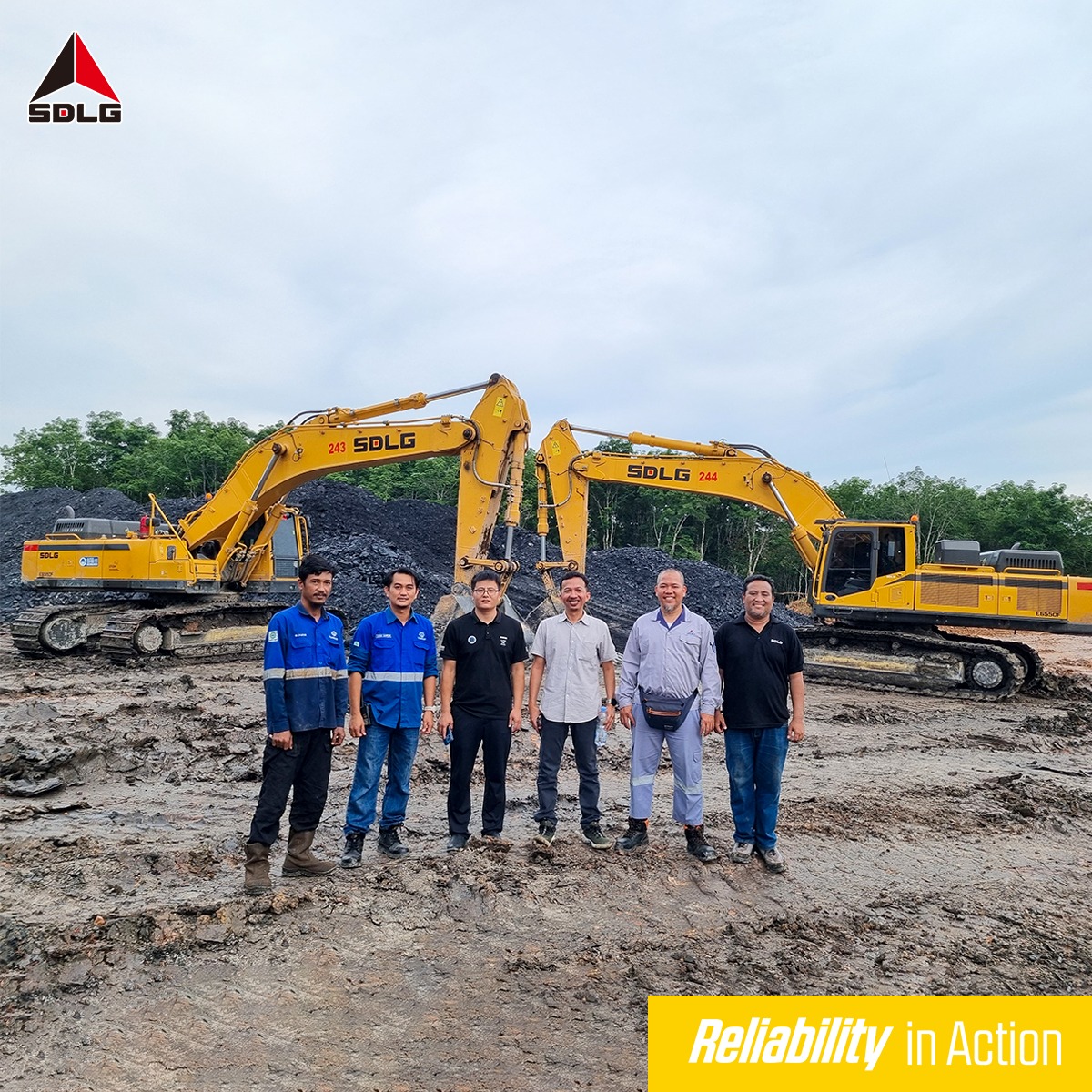 SDLG Facebook ad: As major construction machinery enterprises continue to…