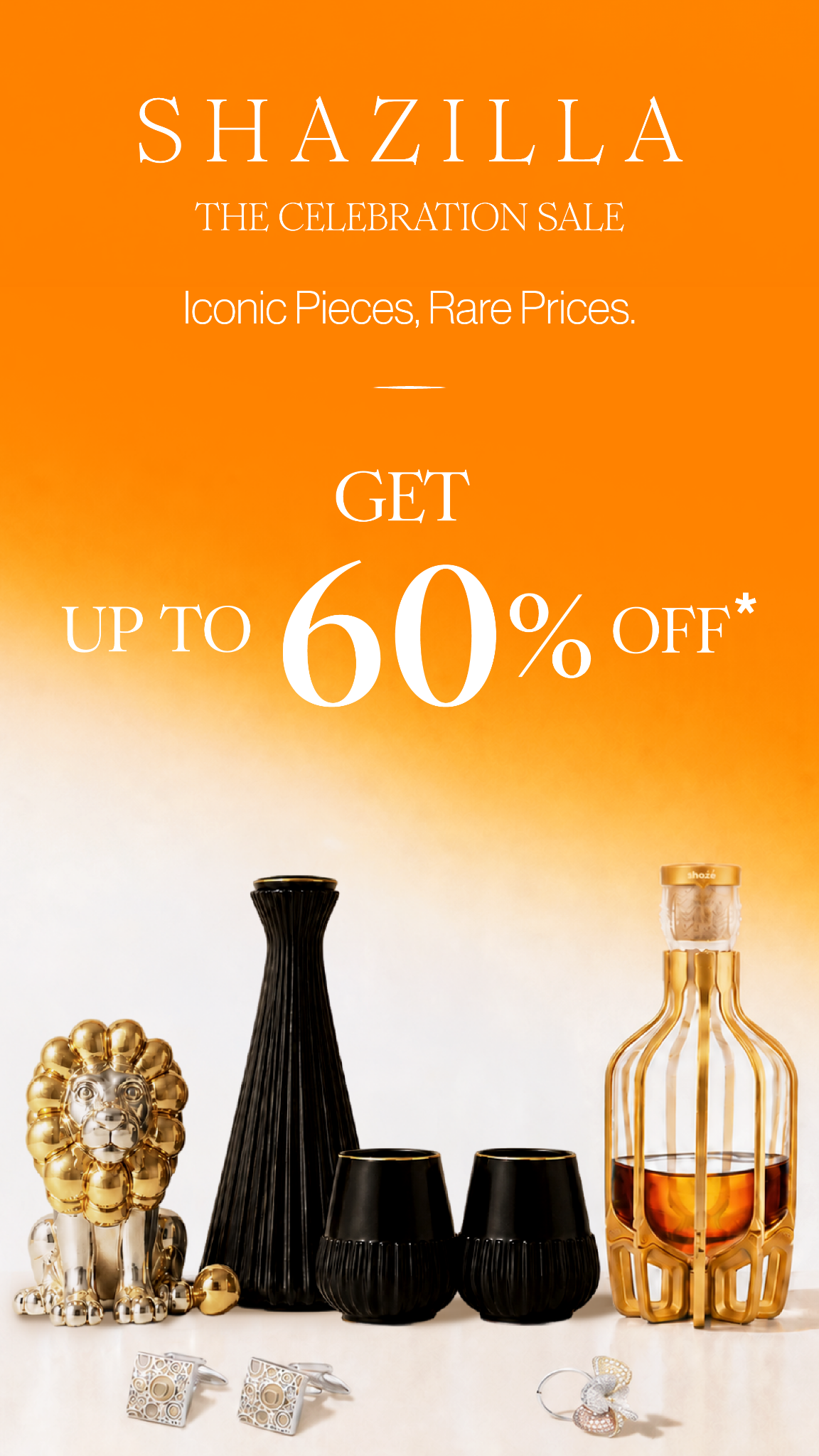 Shazé Facebook ad: Upto 60% OFF | Shazilla Sale
