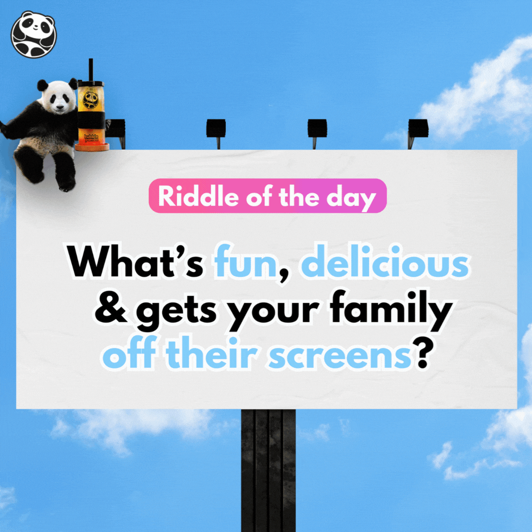Bubble Panda Facebook ad