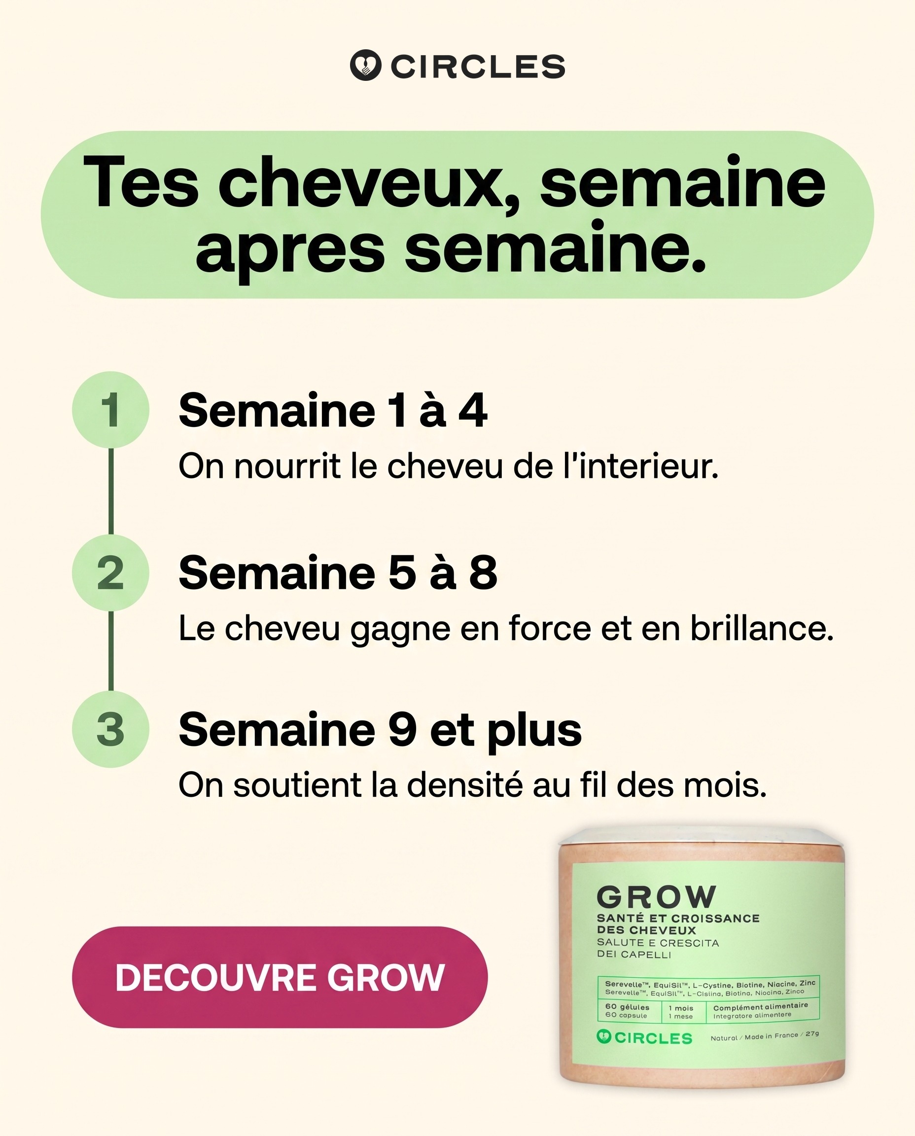 Circles Facebook ad