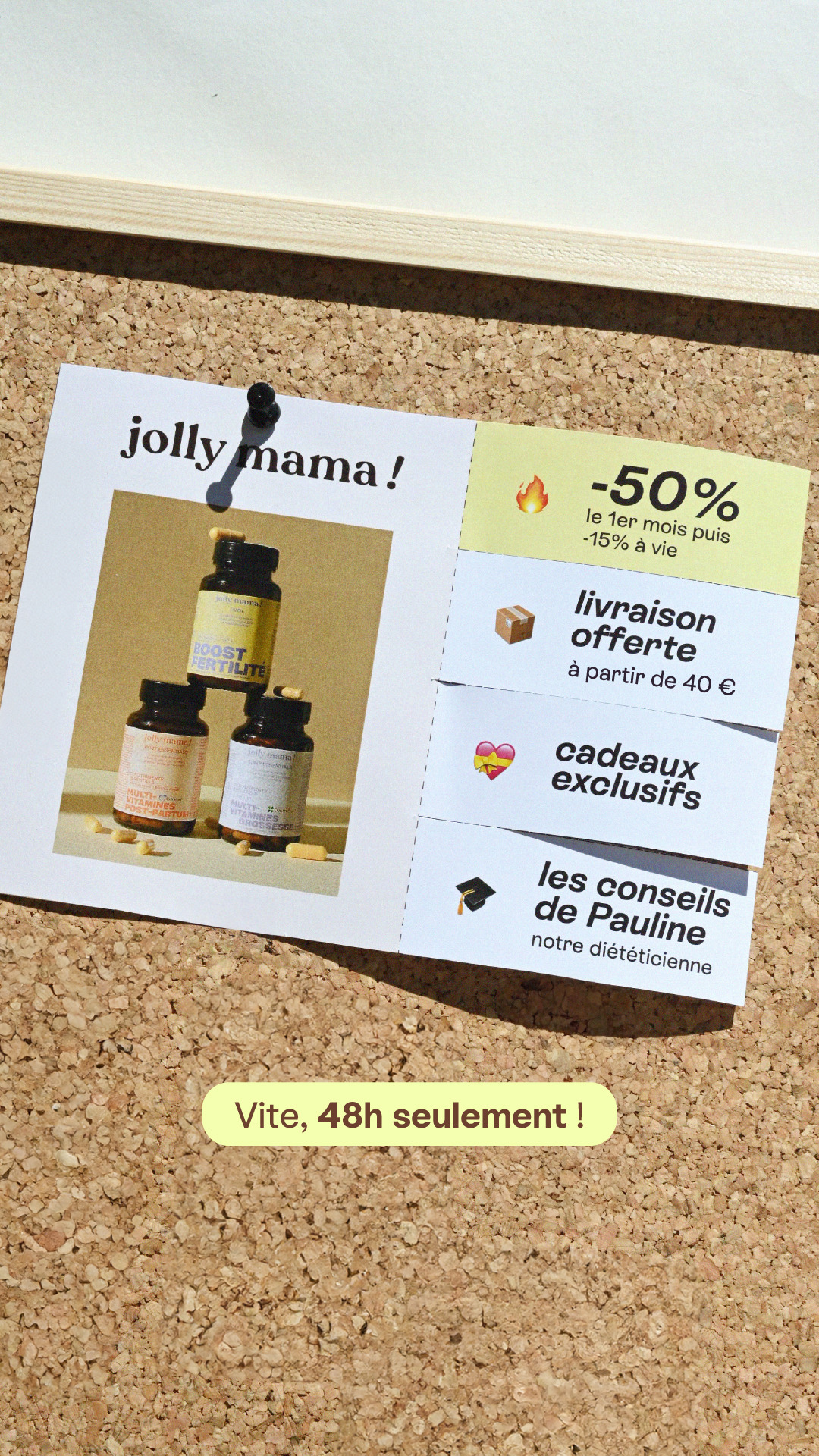 Jolly Mama Facebook ad