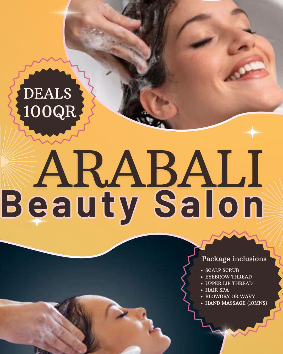 Arabali Beauty Salon Facebook ad
