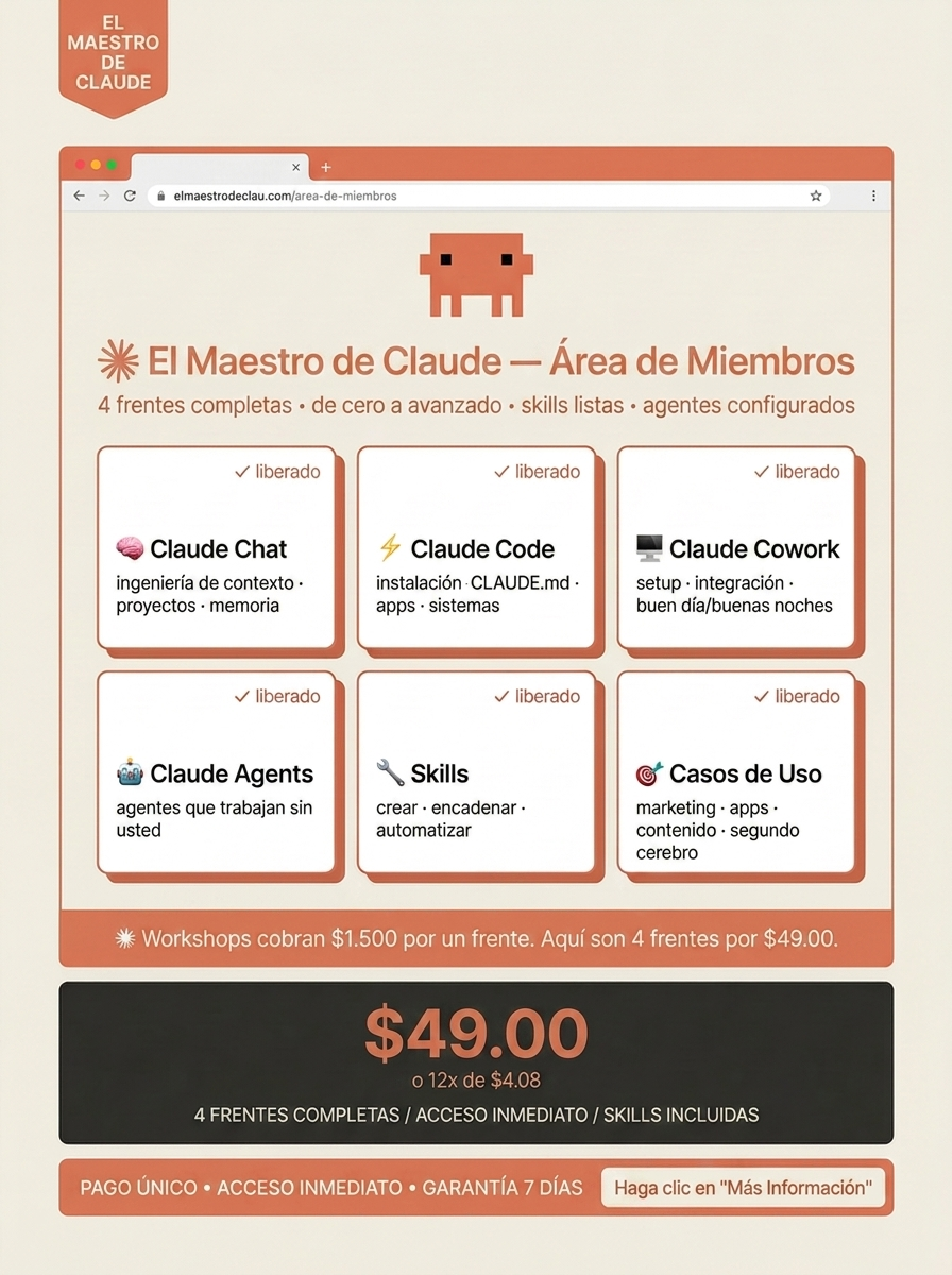 Vinicius Guimarães Facebook ad: El Maestro de Claude