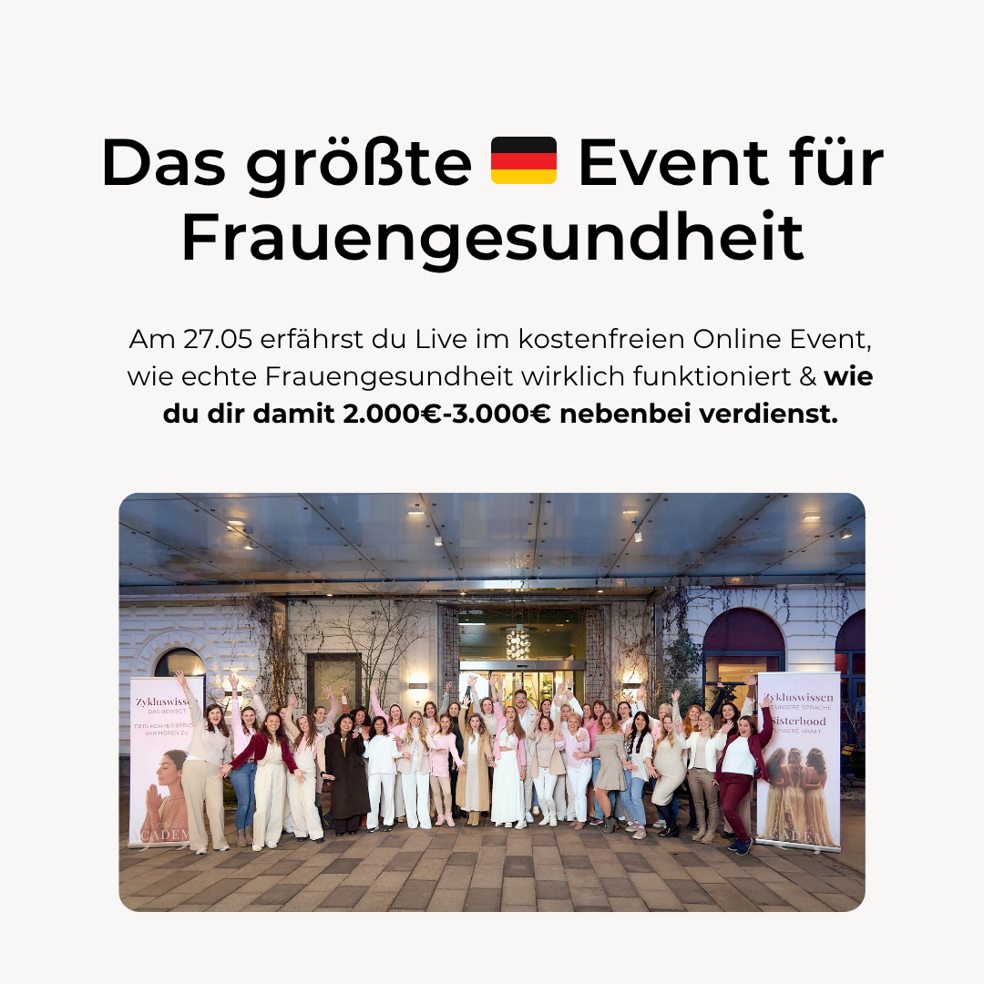 Zyklus Mastery Community Facebook ad: Live am 27.05: Das Erwachen der starken Frau