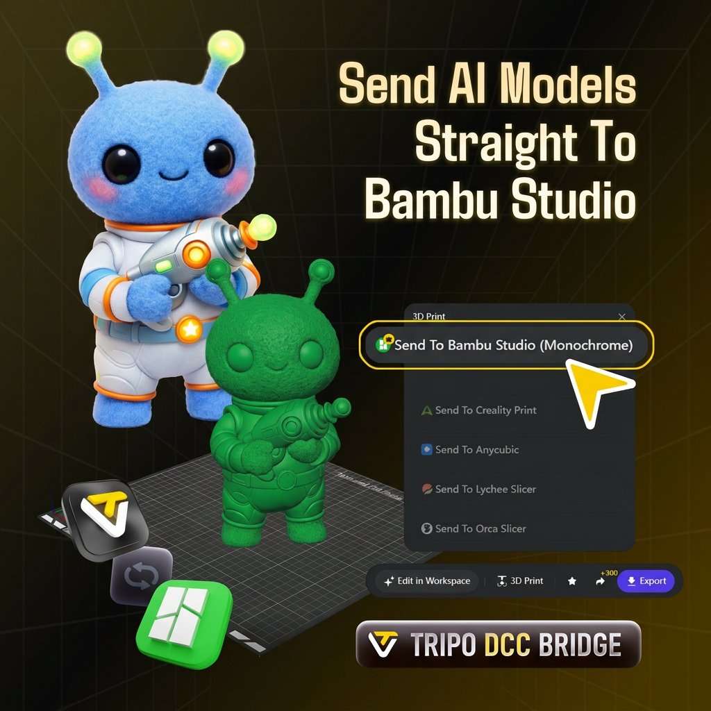 Tripo3D Facebook ad