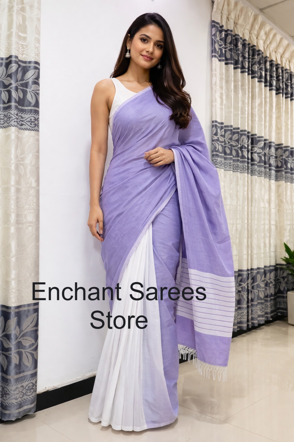 Enchant Sarees Store Facebook ad from May 10, 2026